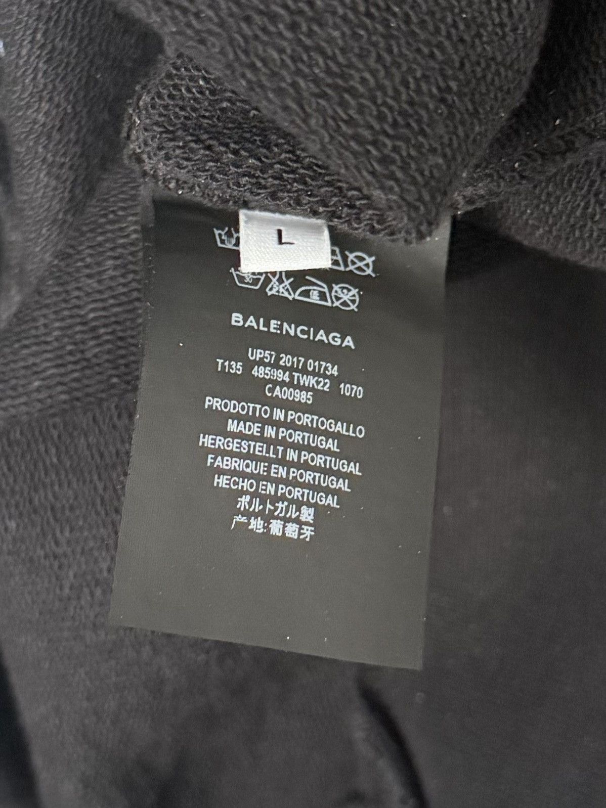 Balenciaga 17FW Homme Sweater Size US L / EU 52-54 / 3 - 5 Thumbnail