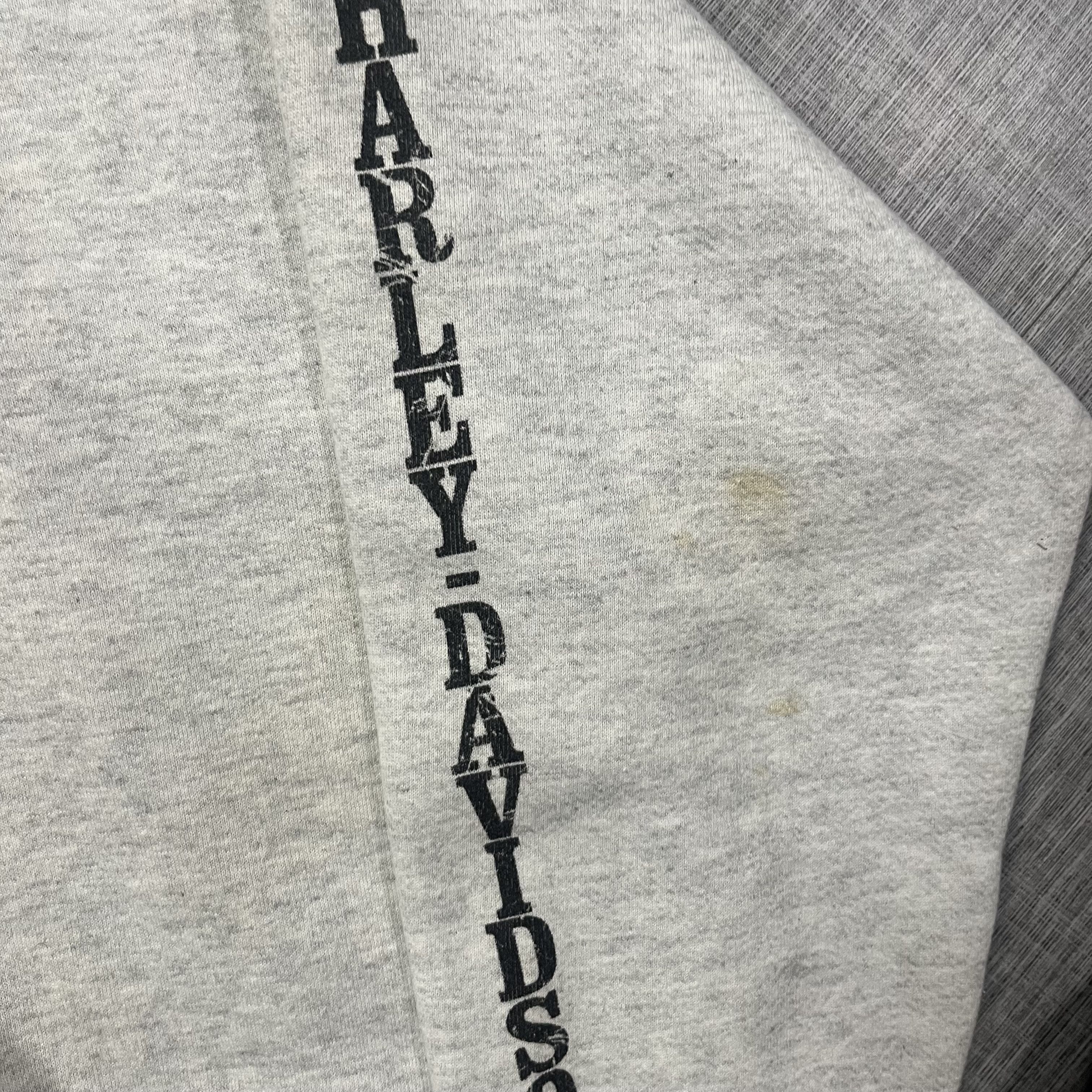 Harley Davidson × Vintage Crazy VTG 90s Harley Davidson Hoodie Size US XXL / EU 58 / 5 - 5 Thumbnail