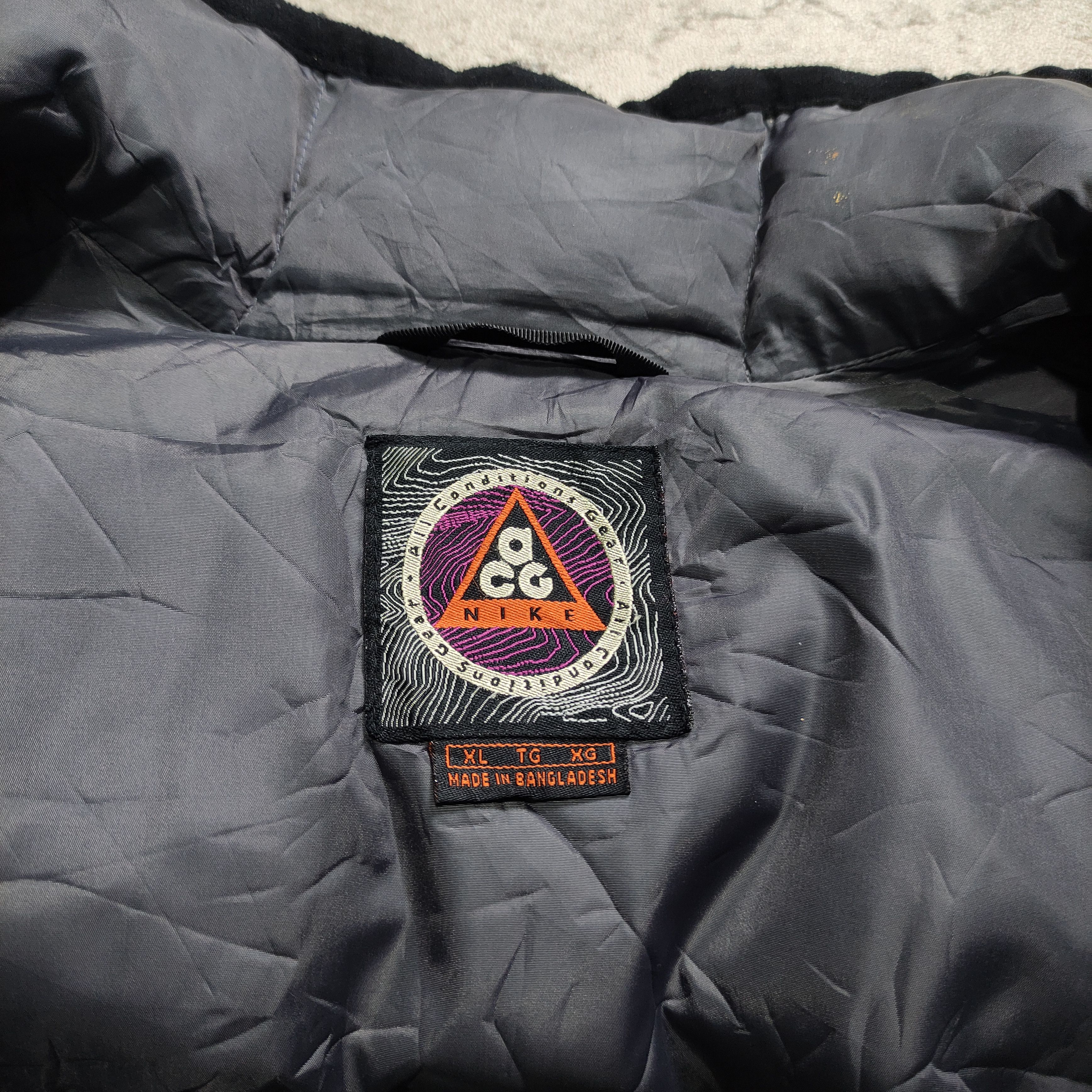 Montbell × Nike ACG Vintage Nike ACG Puffer Down Jacket Size US XL / EU 56 / 4 - 11 Thumbnail