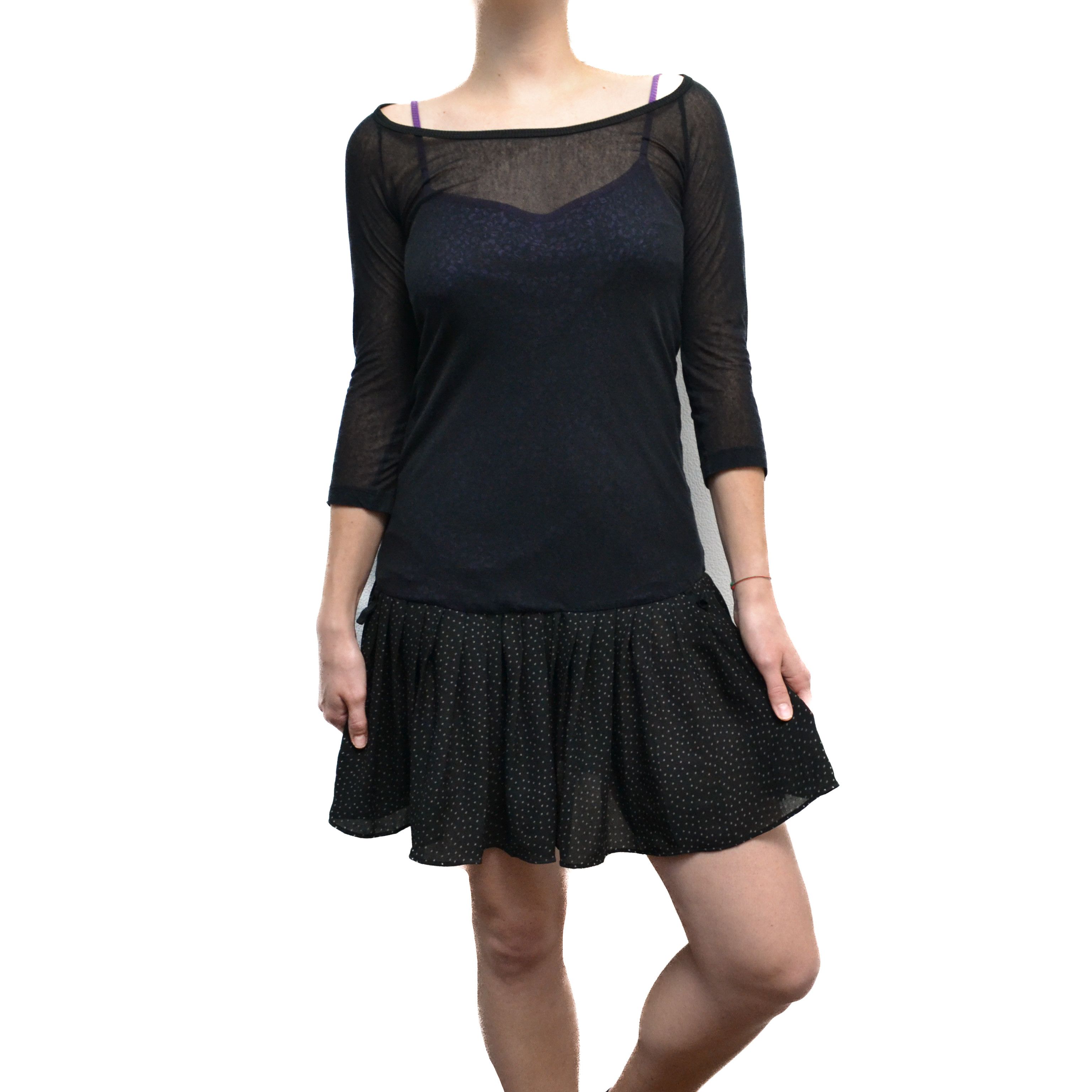 Cop Copine Designer Mesh Cactus Tunique Dress