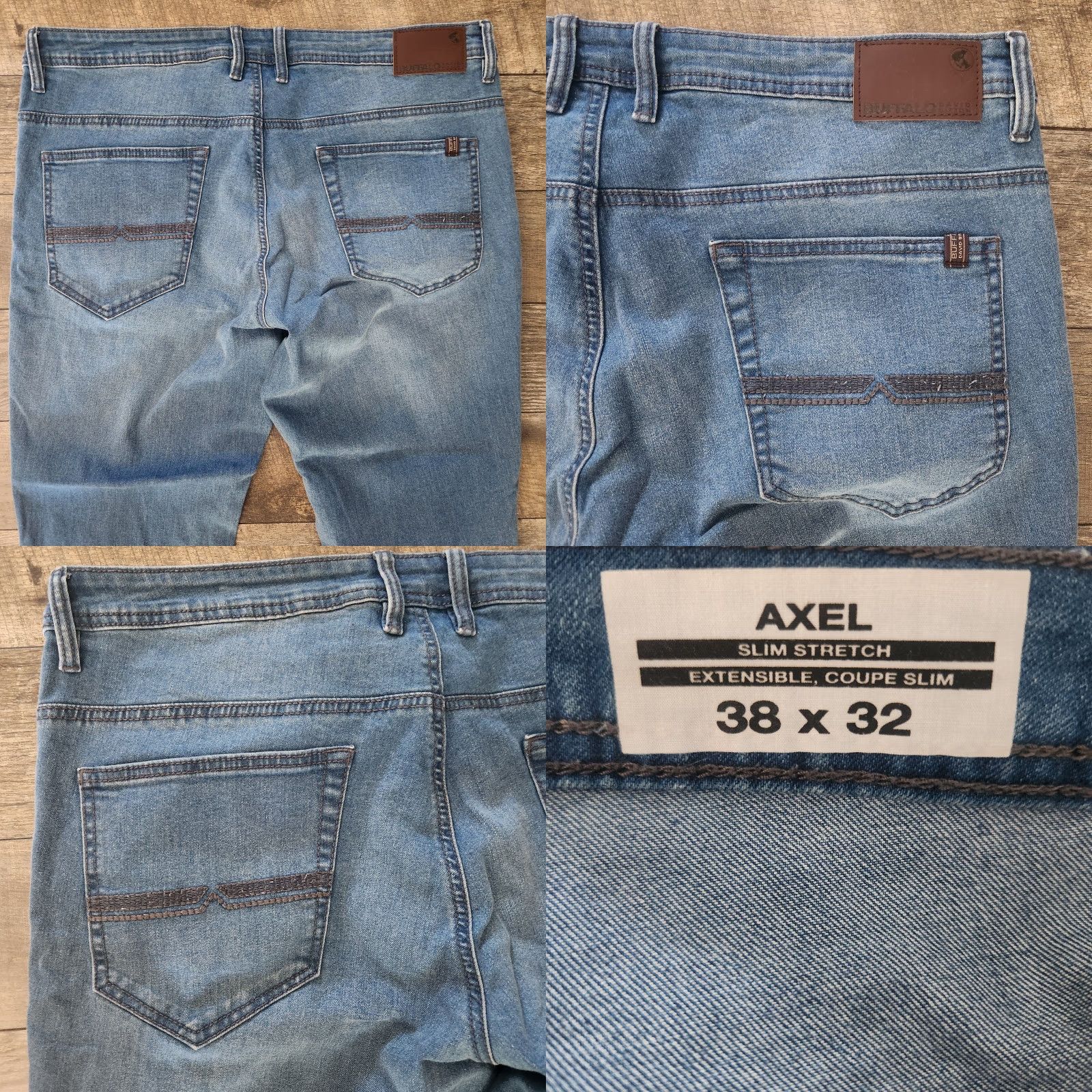 Buffalo David Bitton **Buffalo David Bitton Jeans Men's 38x32 Blue Slim Stretch Denim** User: **Slim Buffalo David Bitton Jeans Men's 38x32 Blue Stretch Denim** Size US 38 / EU 54 - 8 Thumbnail