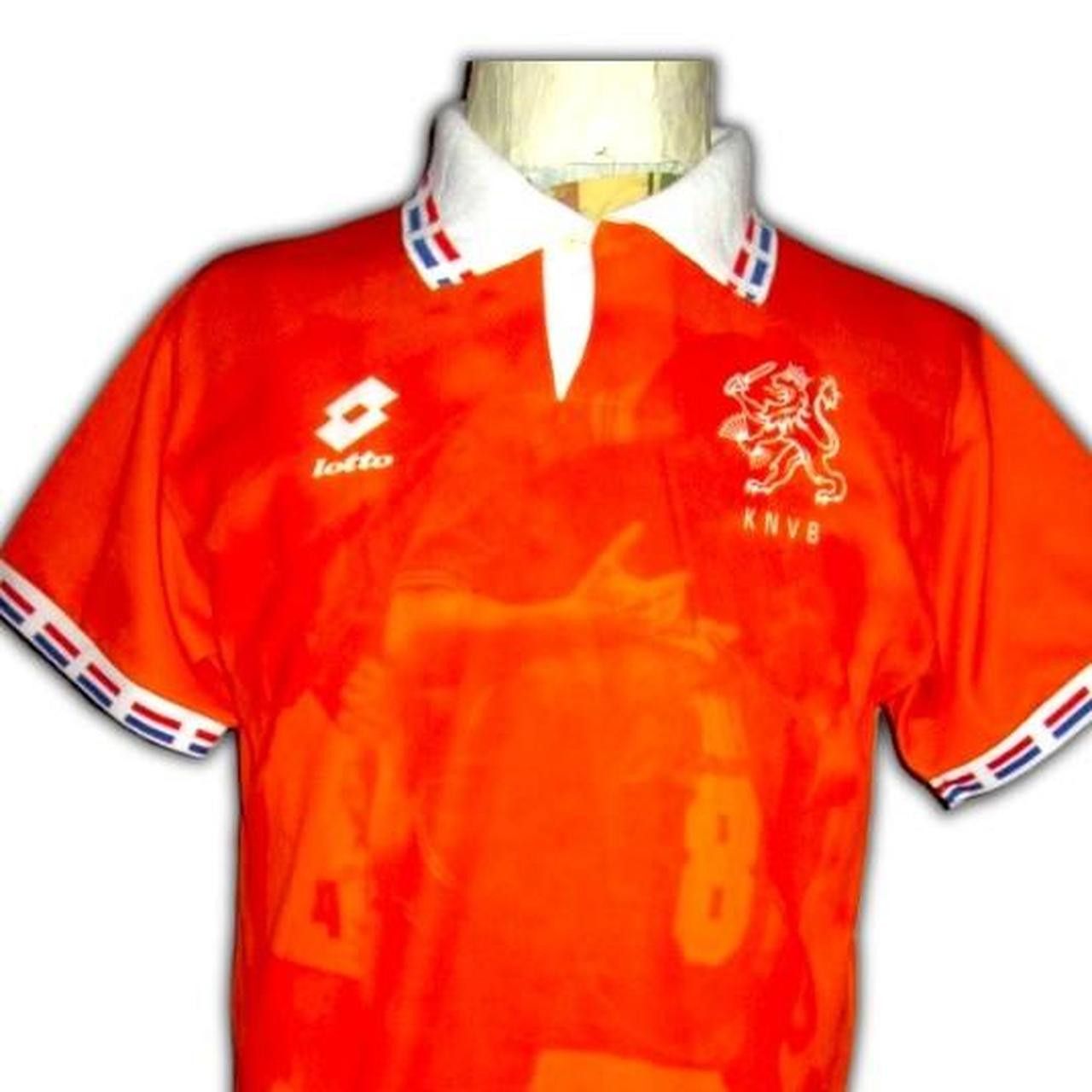 Lotto Sport Netherlands Holland 1996 1997 Home Shirt Jersey Camiseta Size US M / EU 48-50 / 2 - 2 Thumbnail