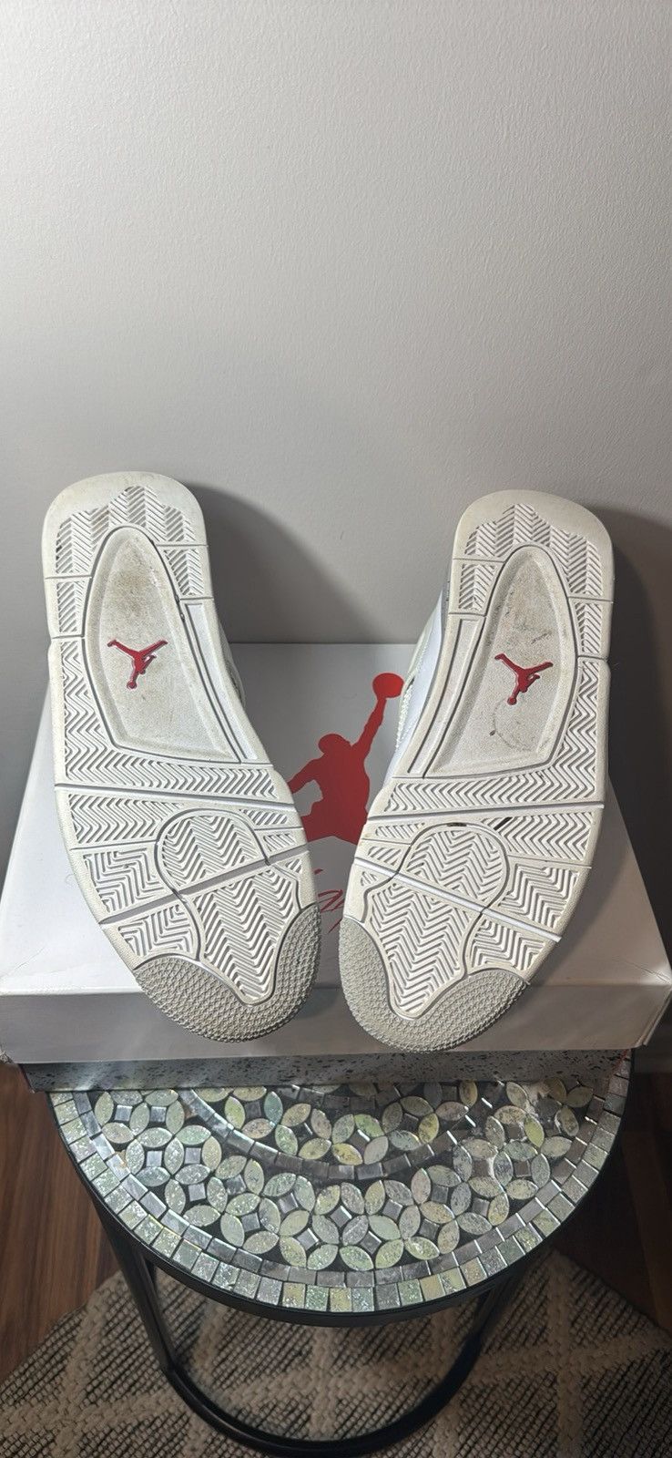 Jordan Brand Air Jordan 4 retro ‘White Oreos’ Size US 13 / EU 46 - 4 Thumbnail