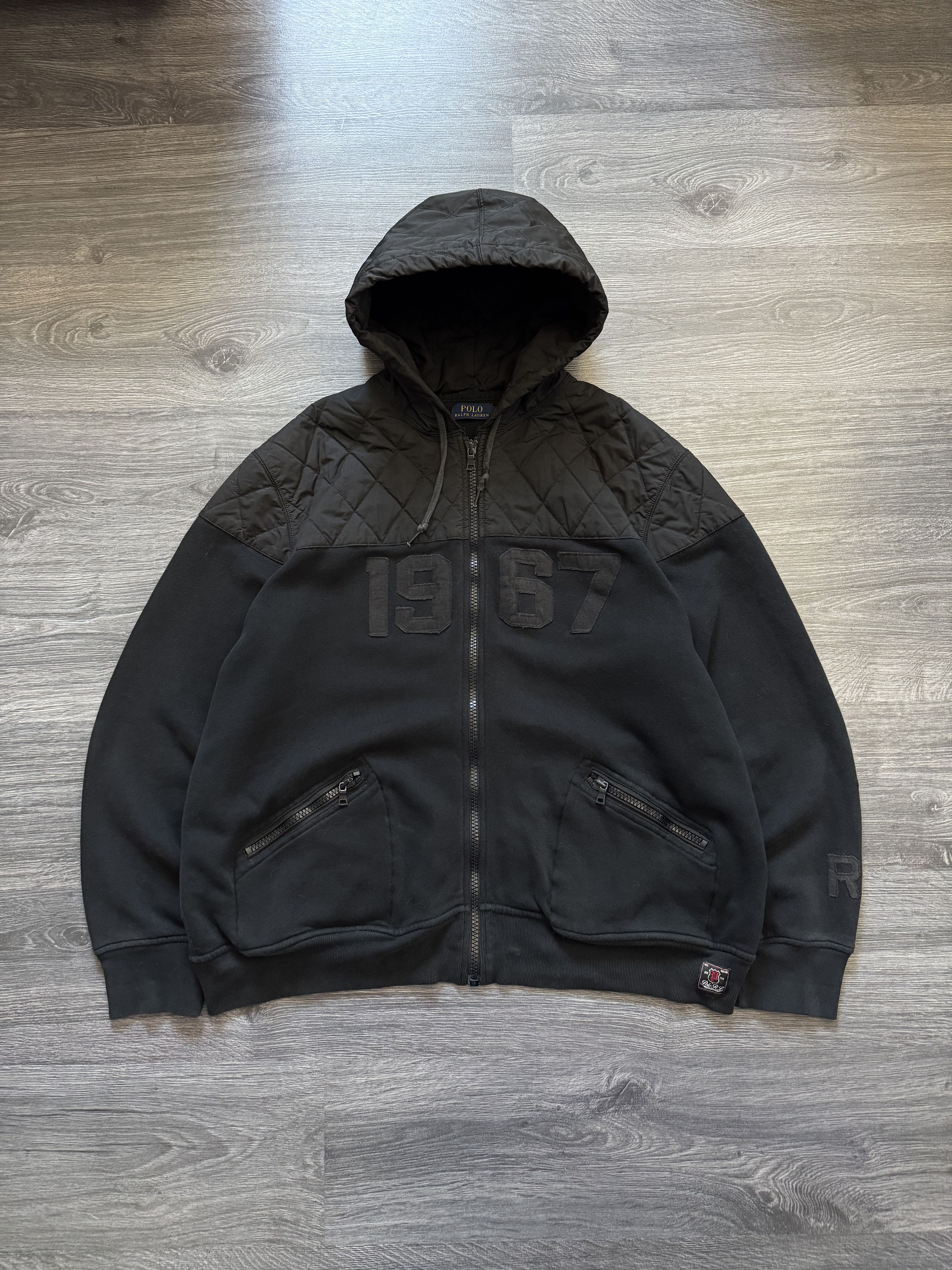 トップス 90s Polo by Ralph Lauren ziphoodie black Polo Ralph Lauren Men's Double-Knit Full-Zip Hoodie - Macy's