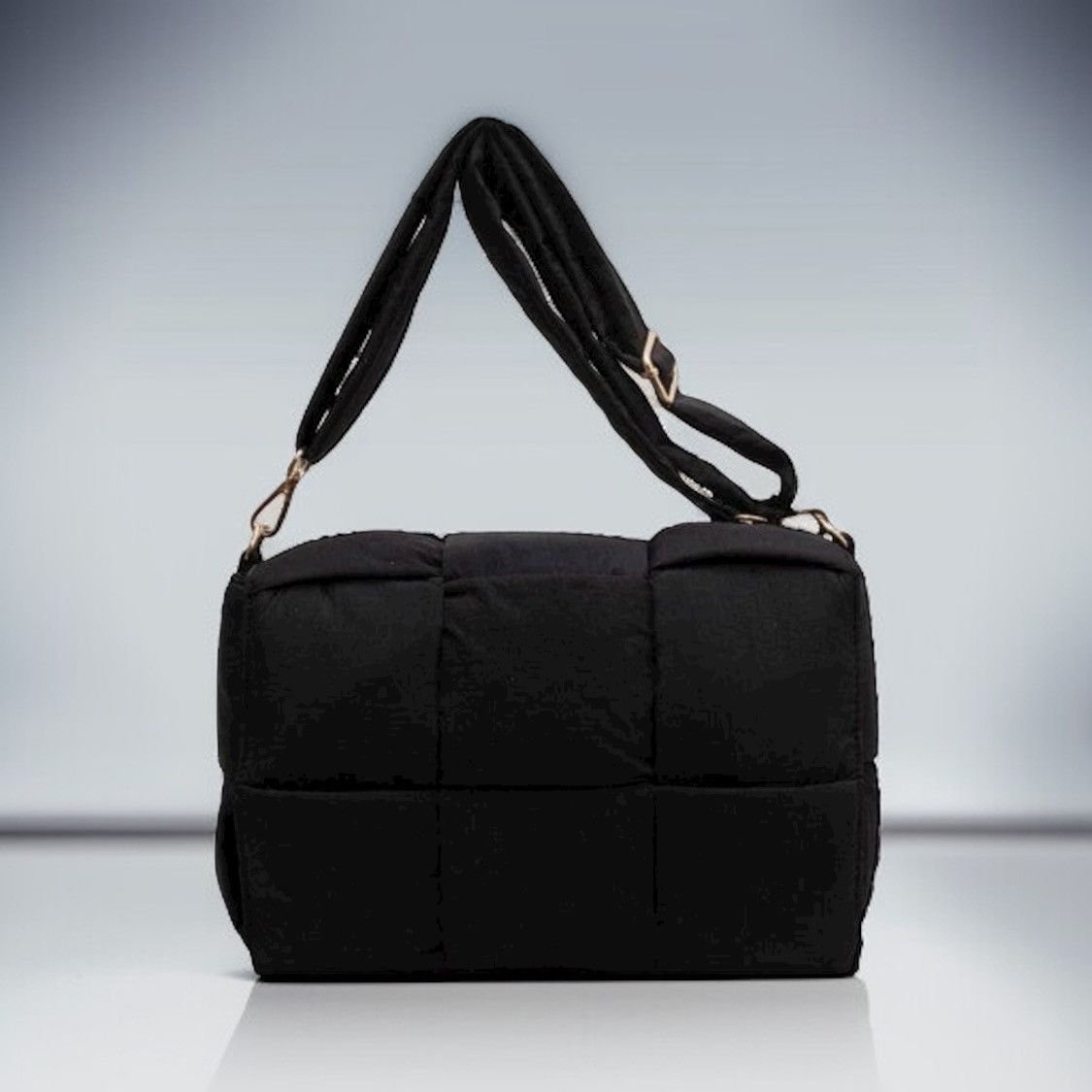 Other Black fold over puffer crossbody bag Size ONE SIZE - 1 Thumbnail