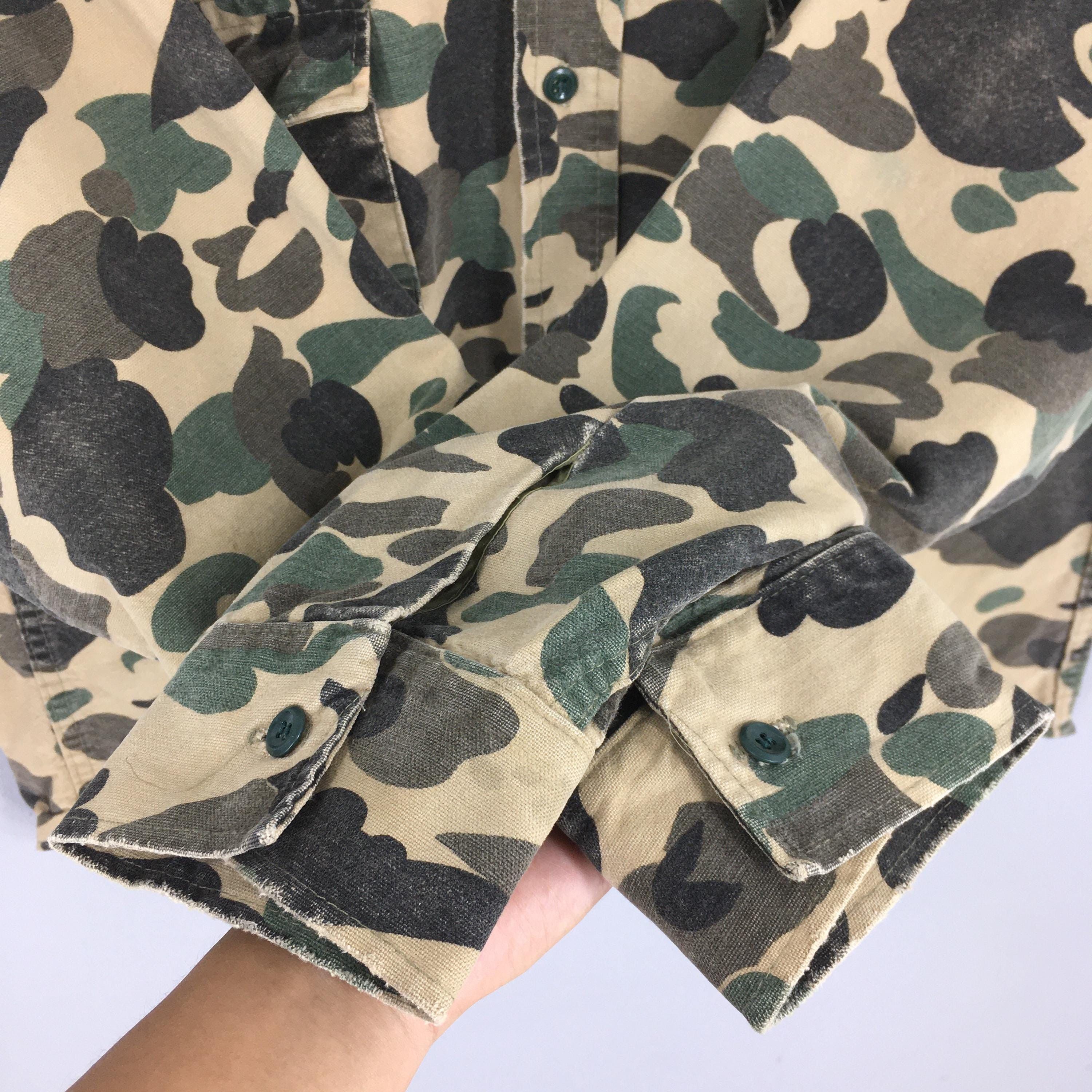 Mossy Oaks Gander Mountain Camouflage Duck Hunter Brown Shirt XLarge Size US XL / EU 56 / 4 - 4 Thumbnail