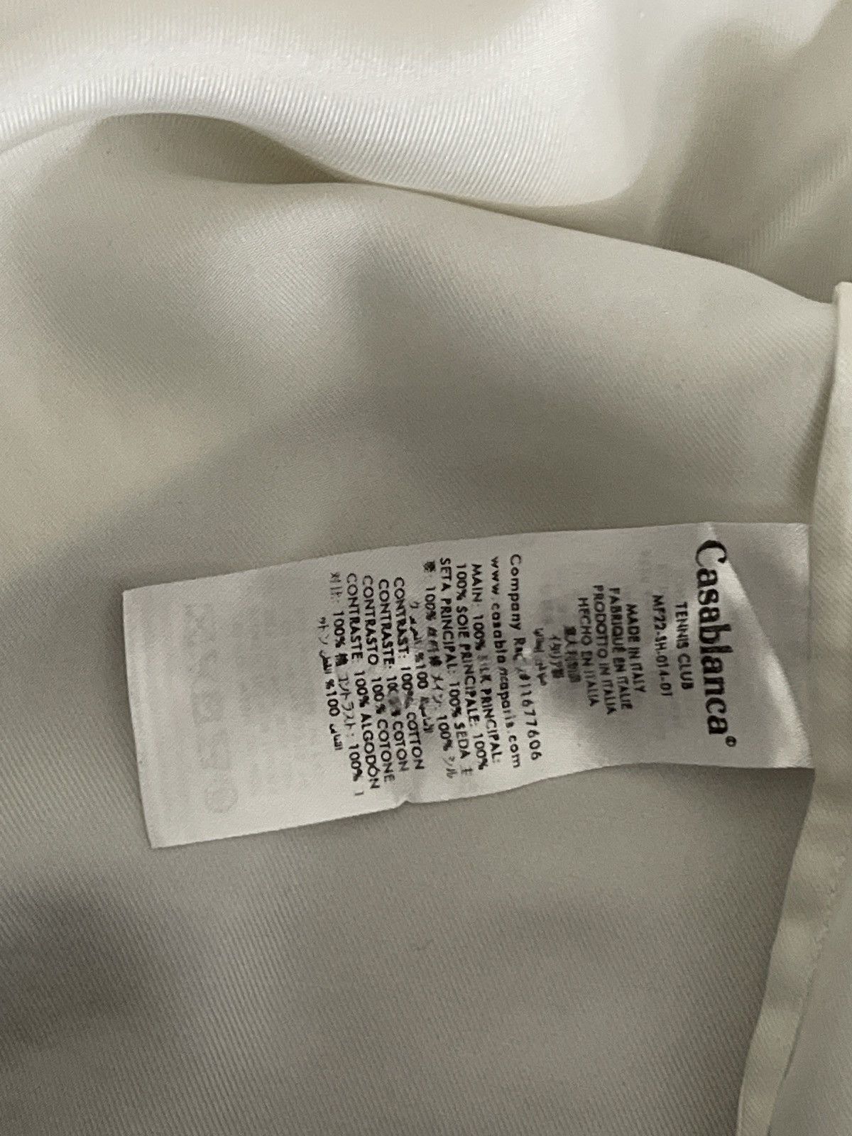 Casablanca Casablanca Silk Shirt Size US XL / EU 56 / 4 - 8 Thumbnail