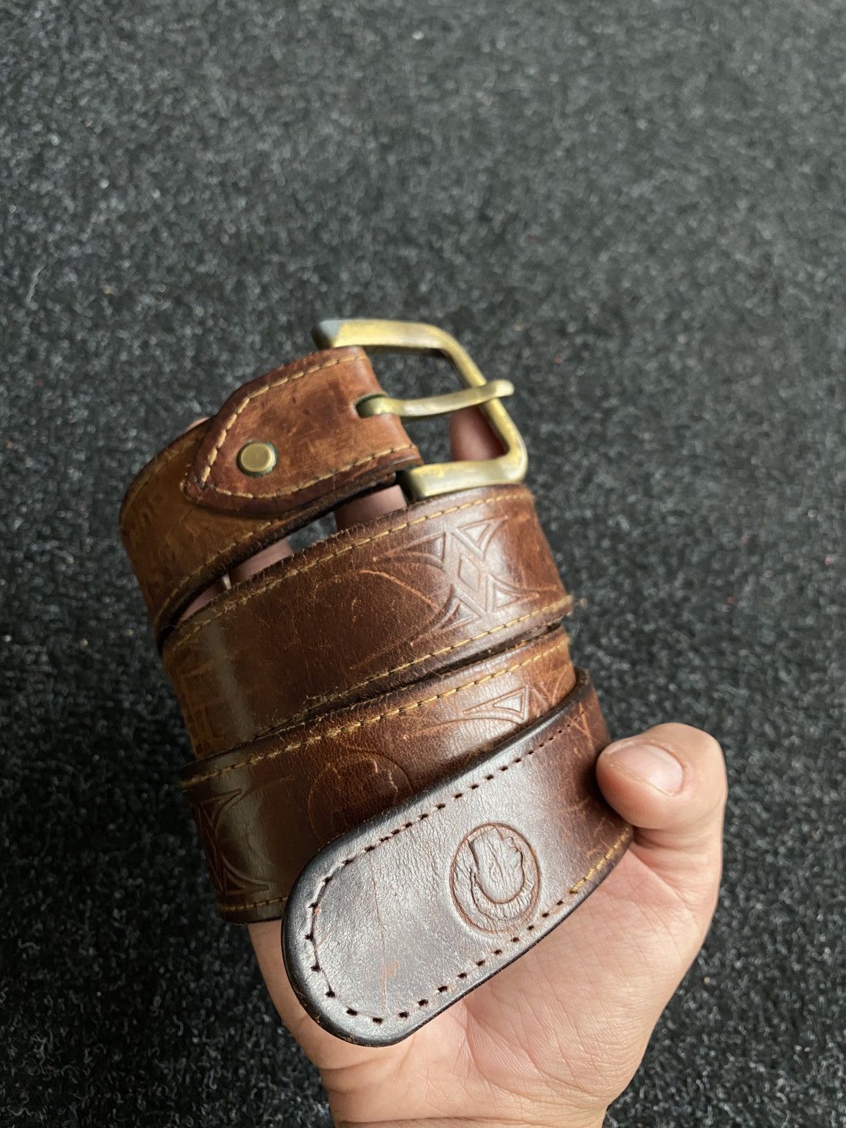 diesel vintage belt