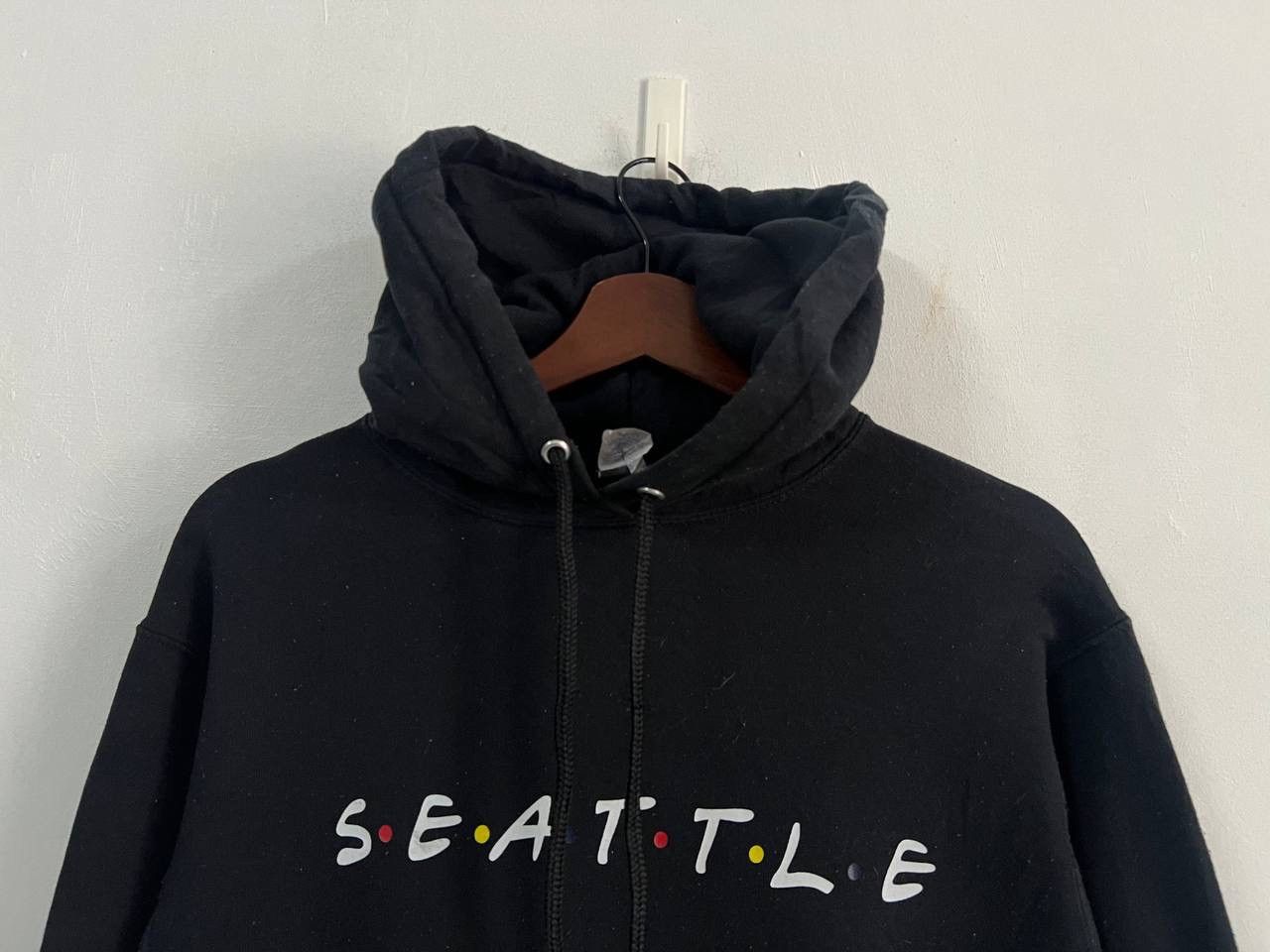 Japanese Brand Seattle Black Hoodie Size US S / EU 44-46 / 1 - 3 Thumbnail
