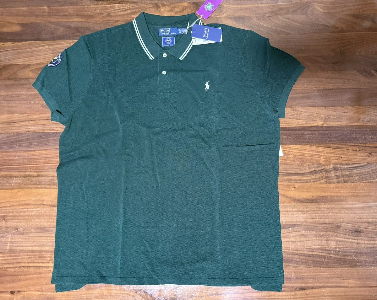 Polo Ralph Lauren Polo Ralph Lauren Wimbledon Cotton Polo-Collar Sweater XXL Size US XXL / EU 58 / 5 - 1 Thumbnail