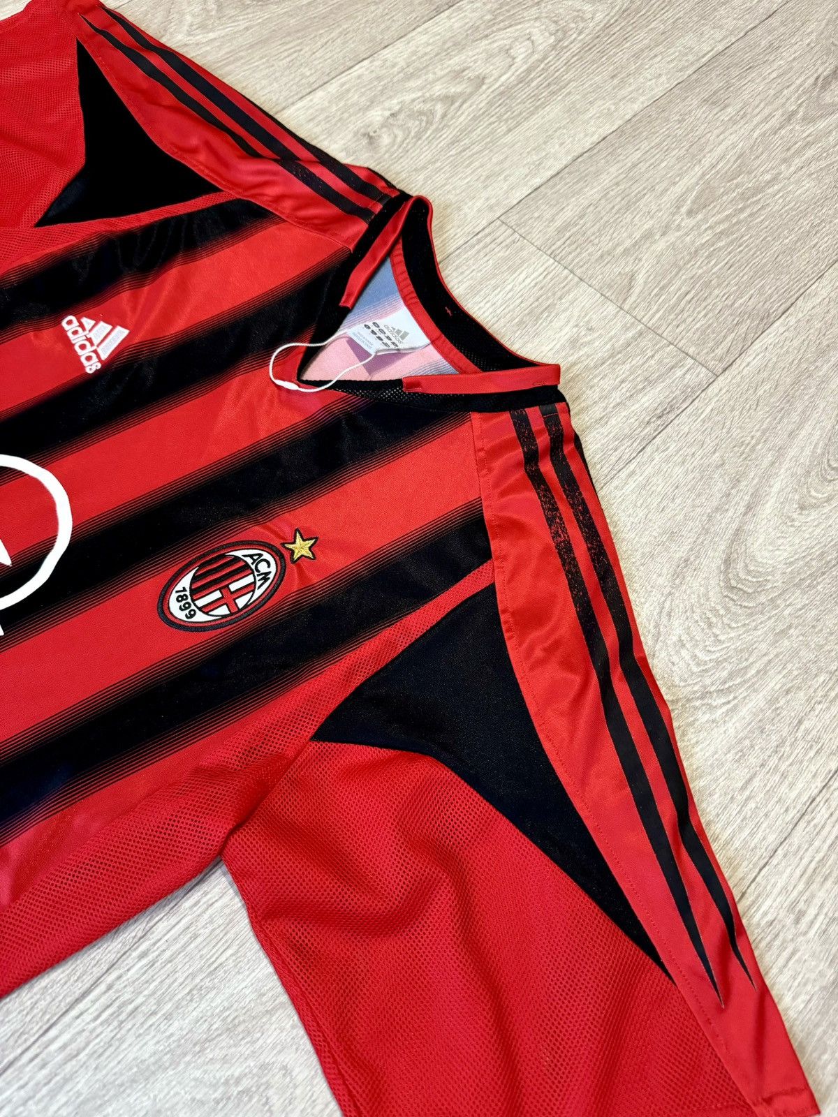 Adidas 🔷Vintage Adidas AC Milan Opel 2004 Soccer jersey🔷 Size US S / EU 44-46 / 1 - 4 Thumbnail