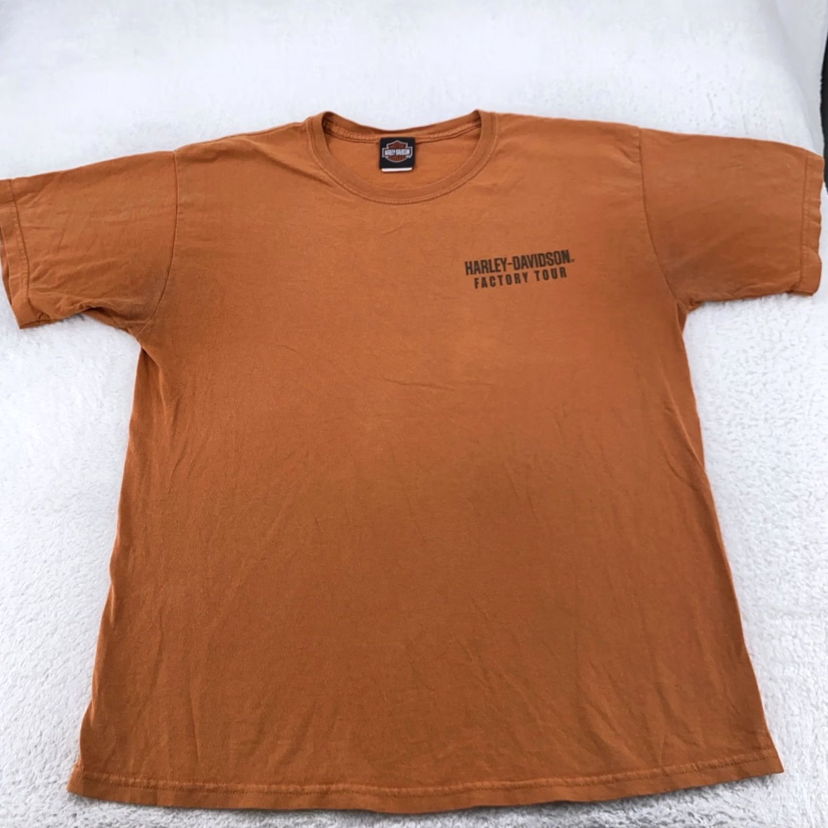 Harley Davidson Harley-Davidson Factory Tour Shirt Mens L York Pennsylvania Motorcycle Biker Tee Size US L / EU 52-54 / 3 - 3 Thumbnail