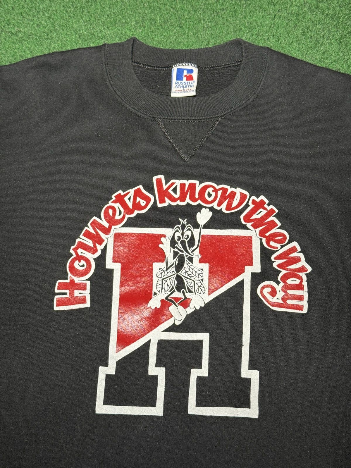 Russell Athletic Hornets Vintage Russell Athletic 90s Large 22x26 Sweatshirt Size US L / EU 52-54 / 3 - 2 Thumbnail