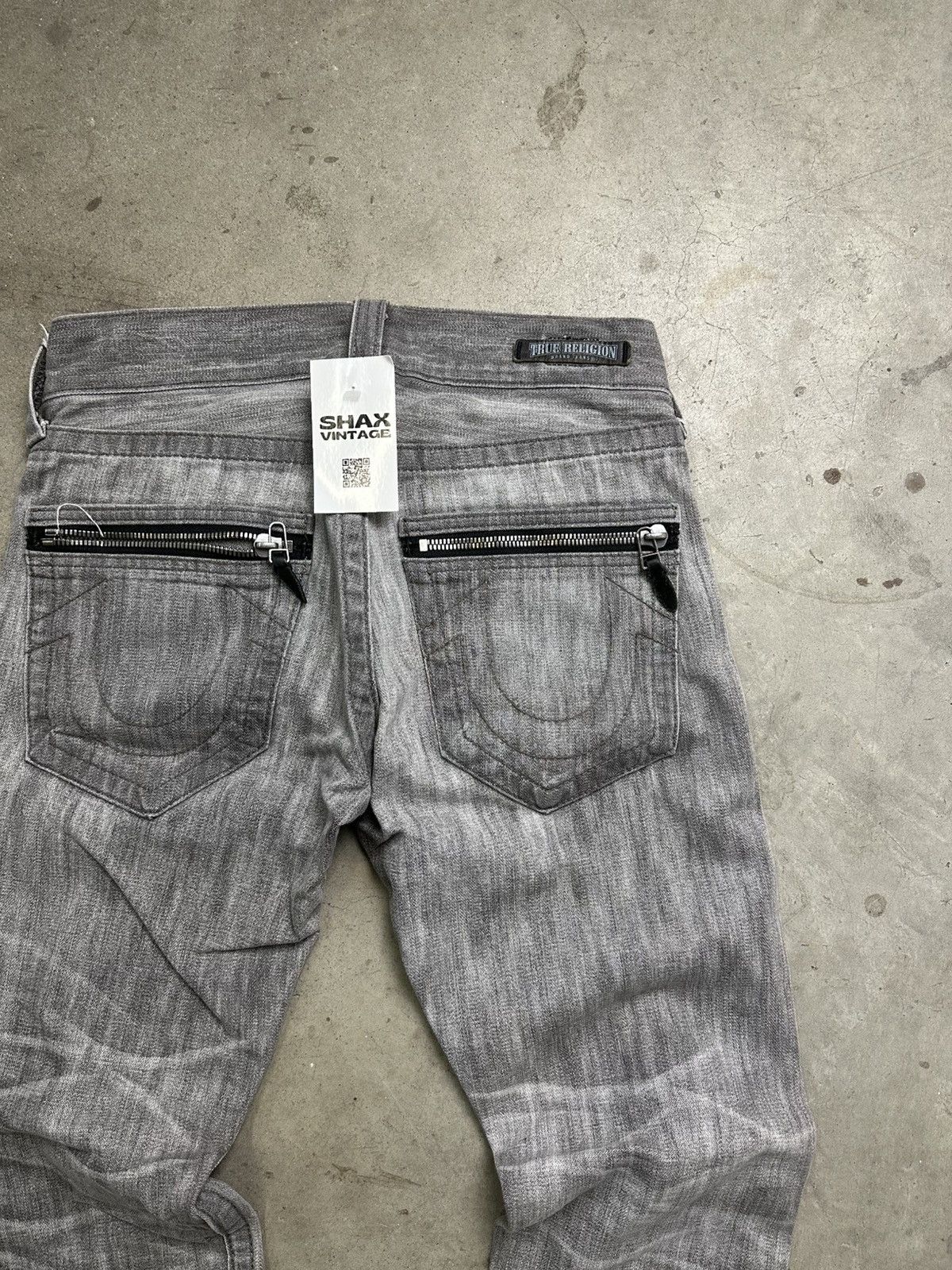 True Religion True Religion Zipper Denim 31” Size US 31 - 2 Thumbnail
