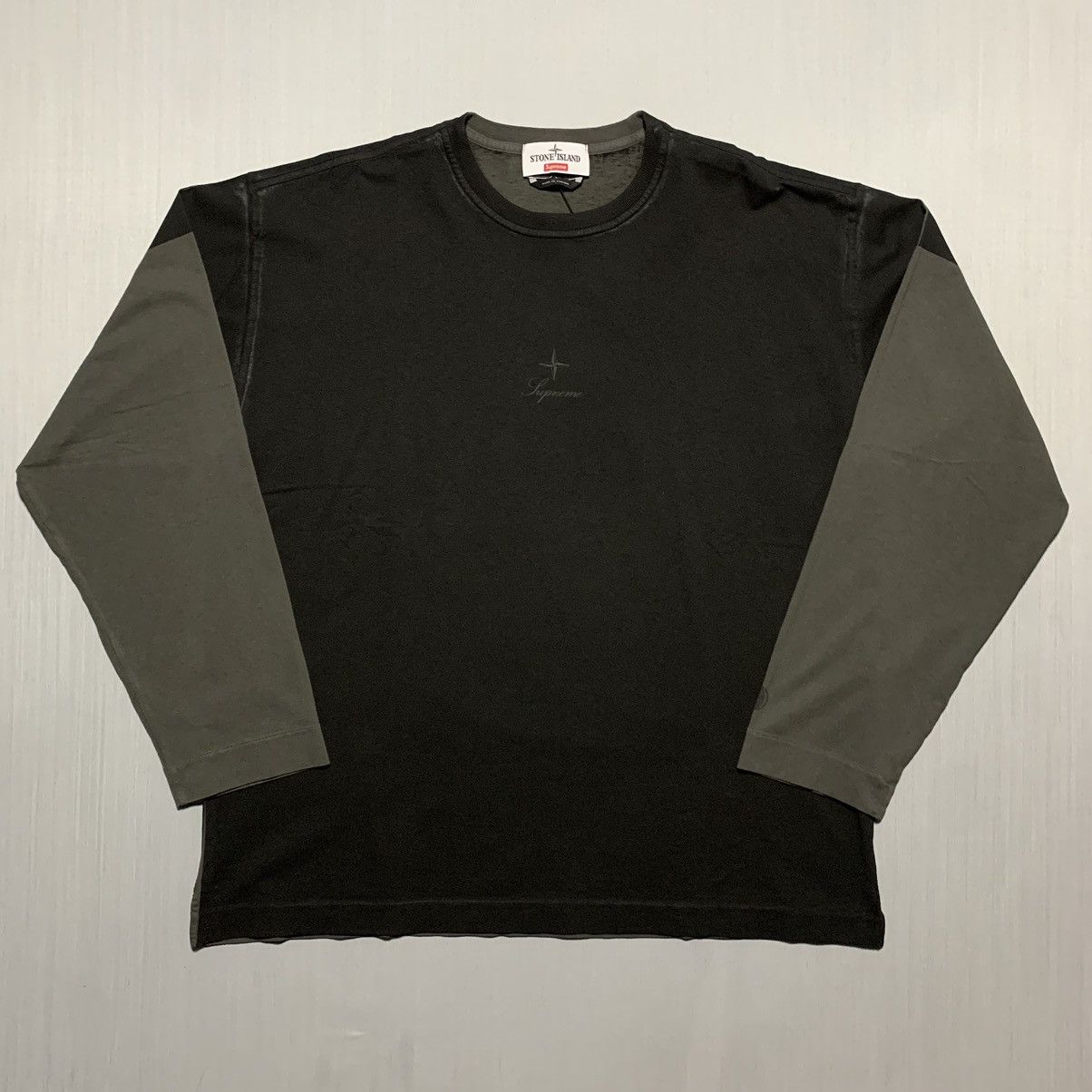 Supreme Stone Island L/S Top Black