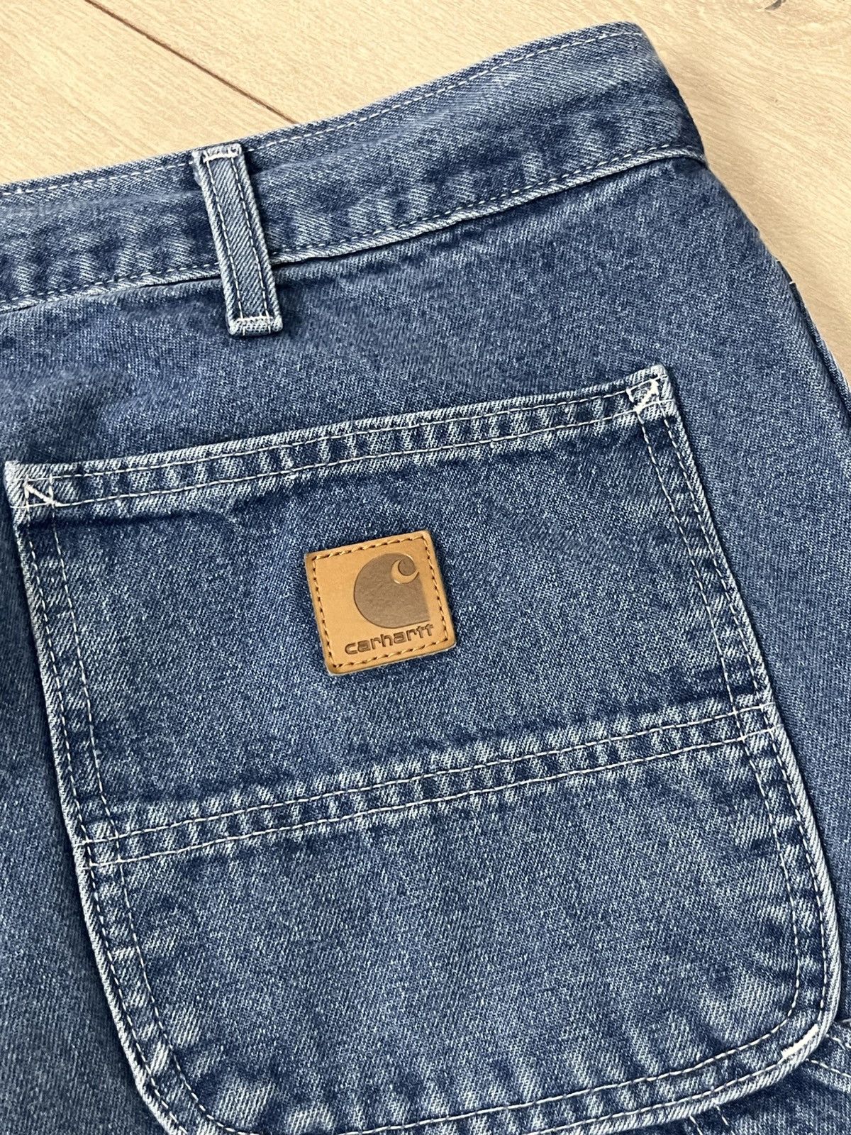 Carhartt 🔥90’s Carhartt Double Knee Cargo Y2k Carpenters Work Pants Size US 36 / EU 52 - 4 Thumbnail