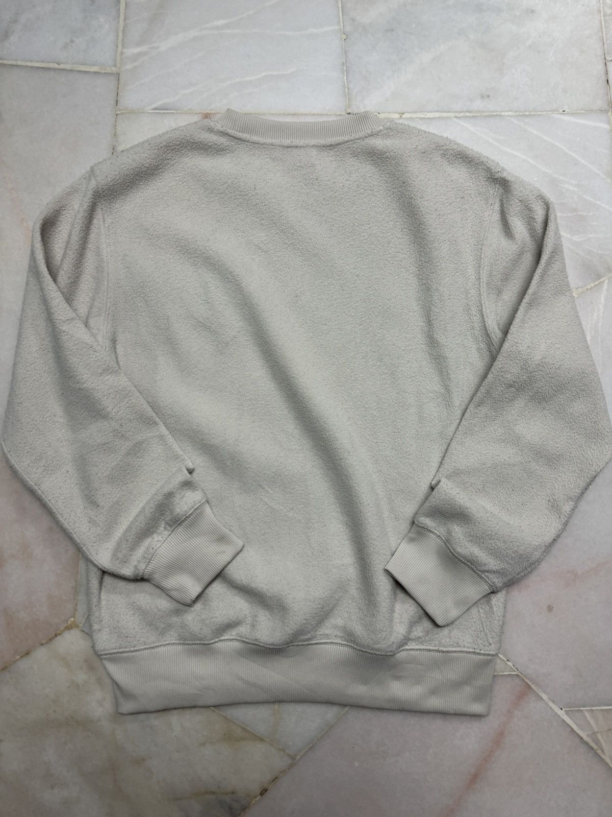 Dickies VINTAGE Y2K DICKIES SHERPA SWEATSHIRT PATCHER CREAM Size US M / EU 48-50 / 2 - 13 Thumbnail