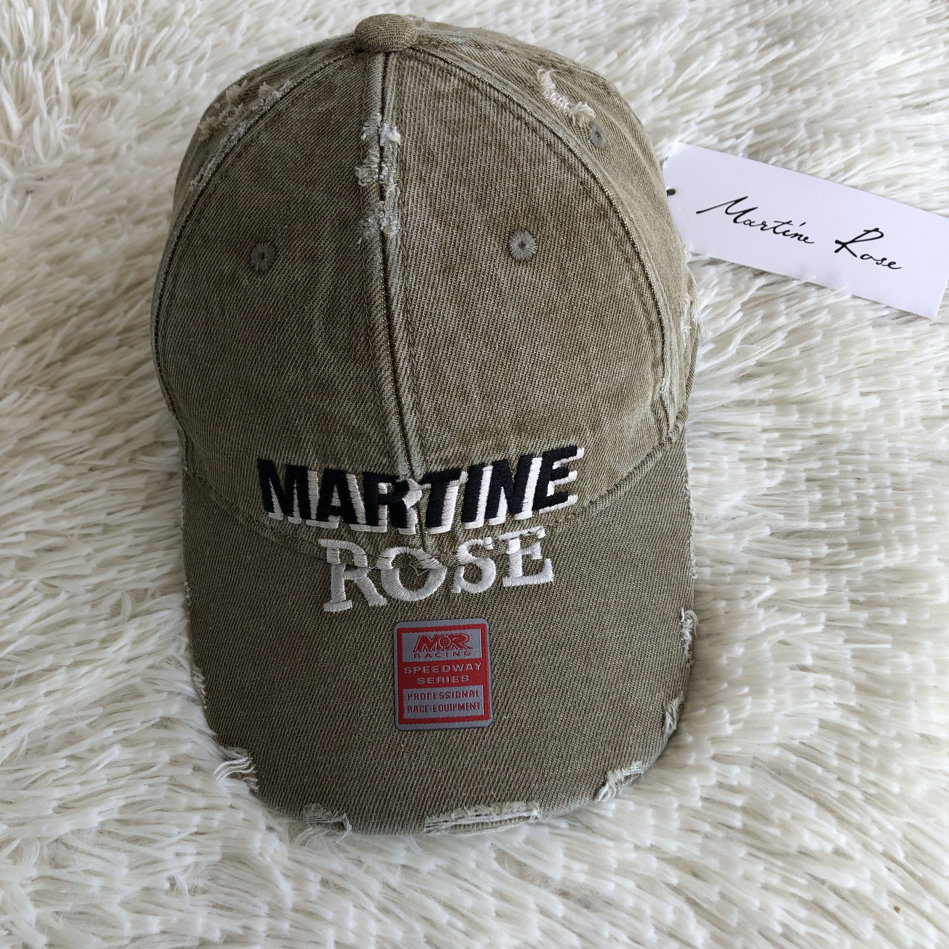 Martine Rose Martin Rose 23AW BUNNY DAMEGE CAP | Grailed