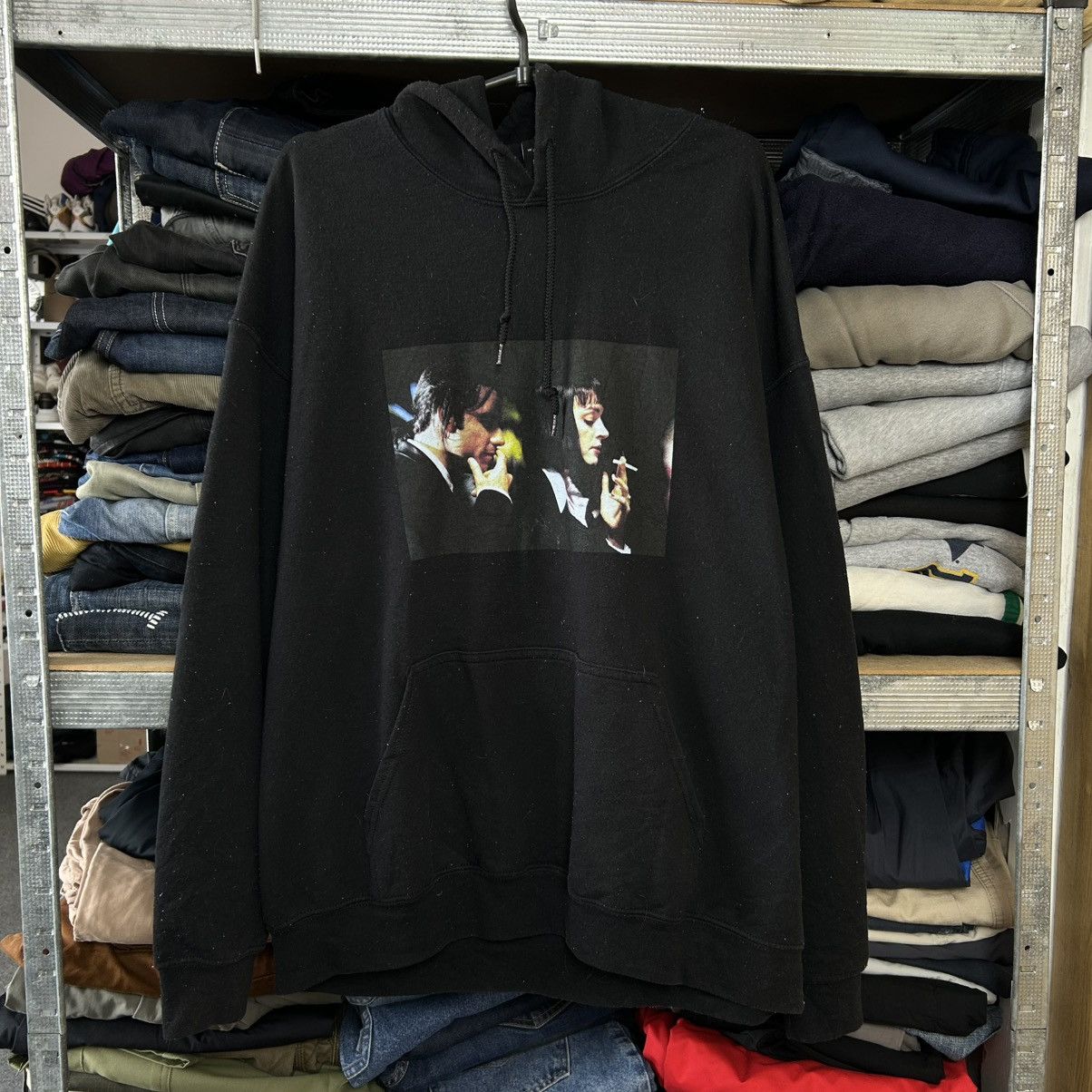 Cartoon Network Vintage Pulp Fiction Big Logo Movie Streetwear hoodie size L Size US L / EU 52-54 / 3 - 1 Thumbnail
