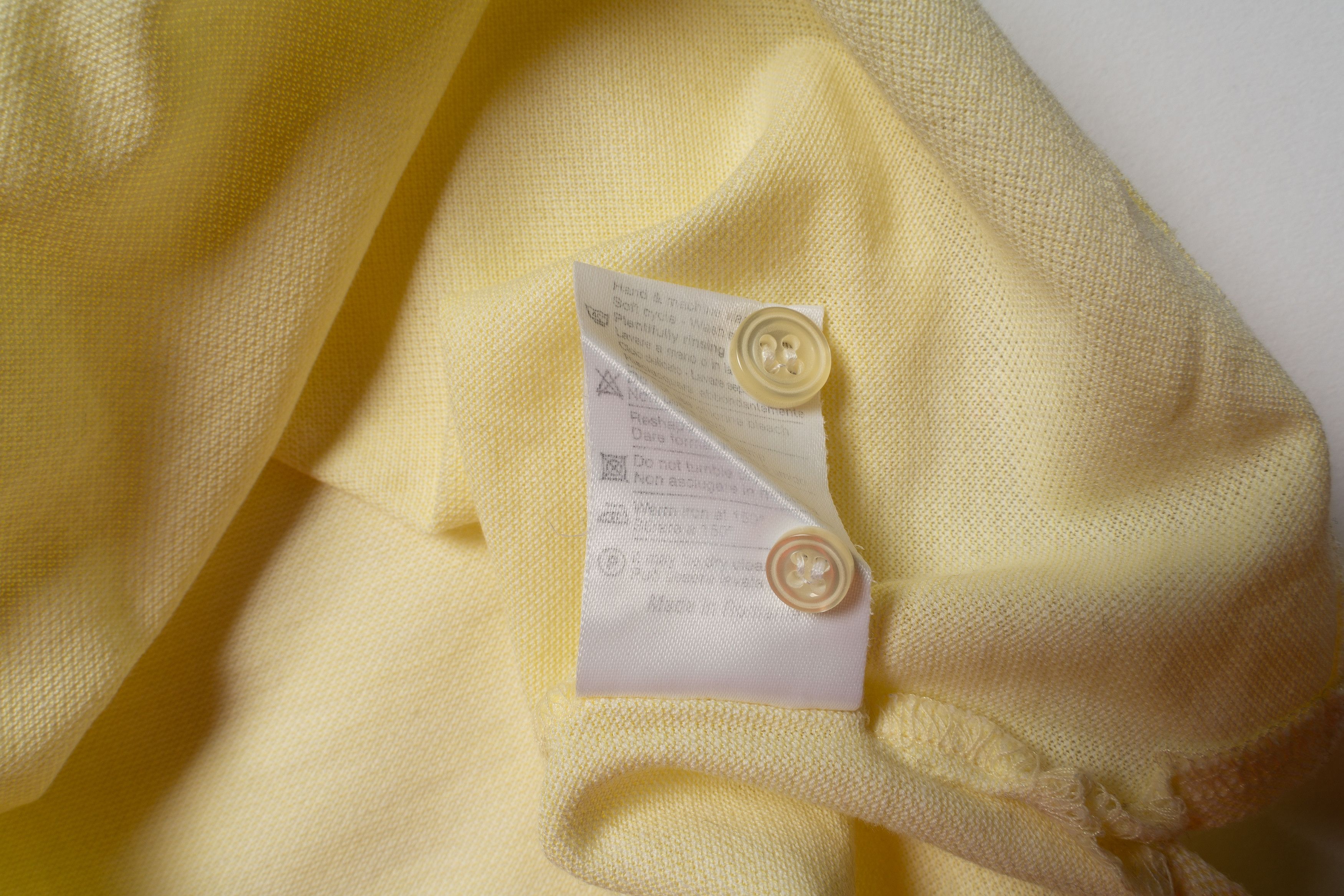 Boggi 🔵 BOGGI MILANO Yellow Cotton Button Up shirt Size US L / EU 52-54 / 3 - 8 Thumbnail