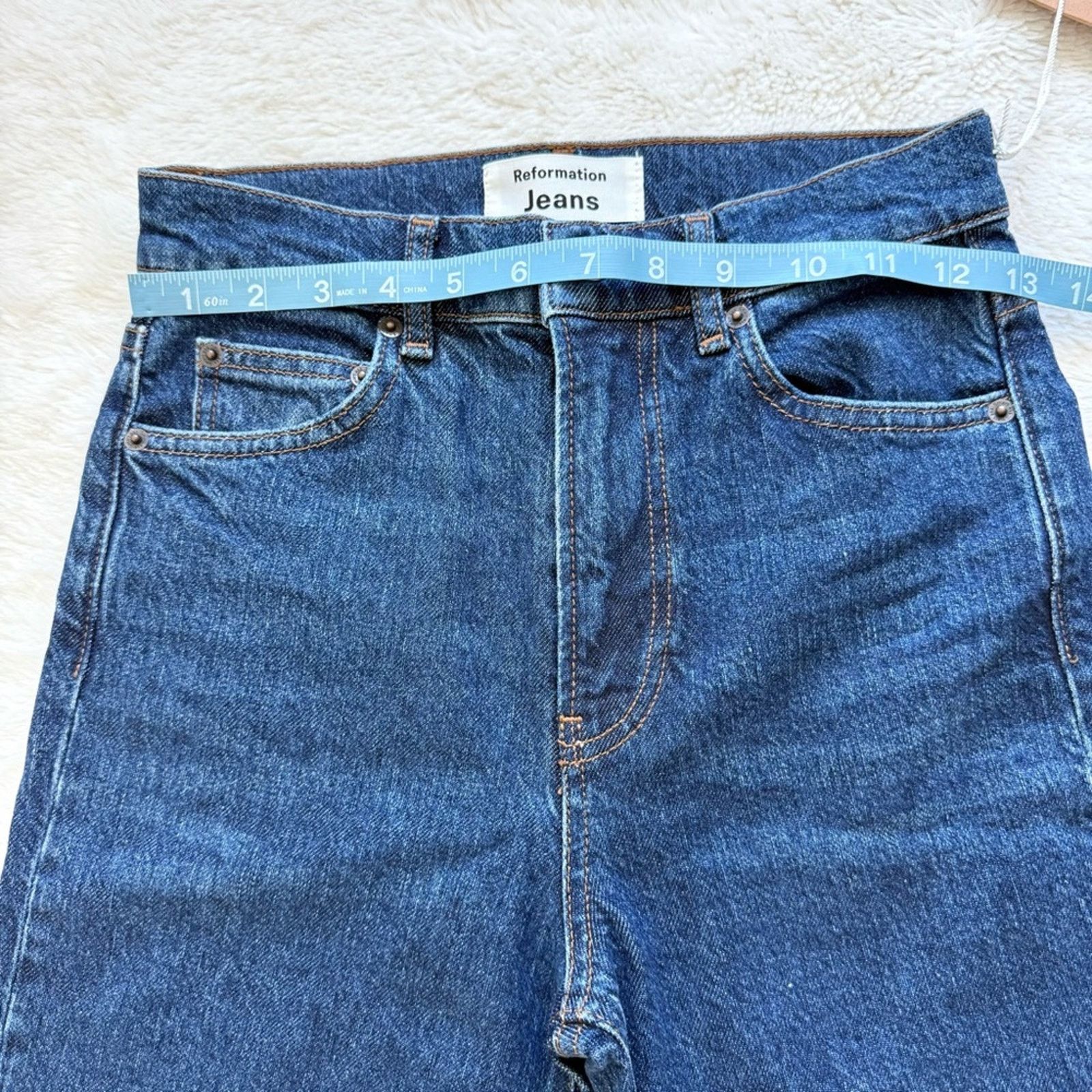 Reformation NWT!!! Reformation women jeans size 24 Size 24" / US 00 / IT 34 - 5 Thumbnail
