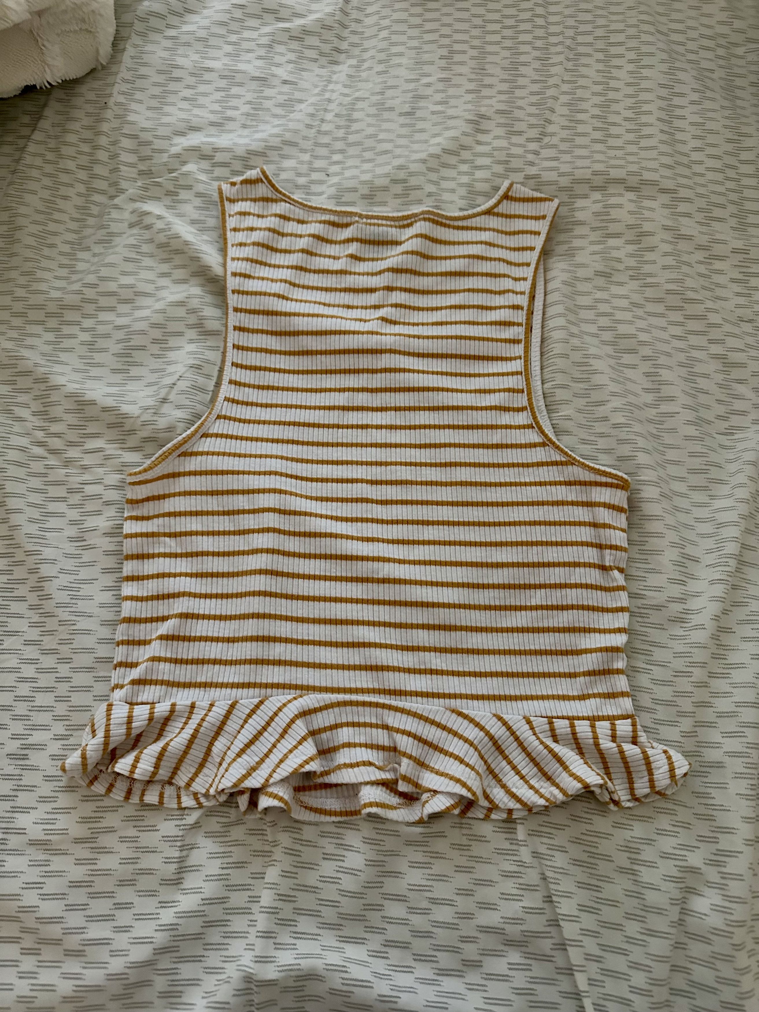 Forever 21 striped ruffle top Size S / US 4 / IT 40 - 2 Thumbnail