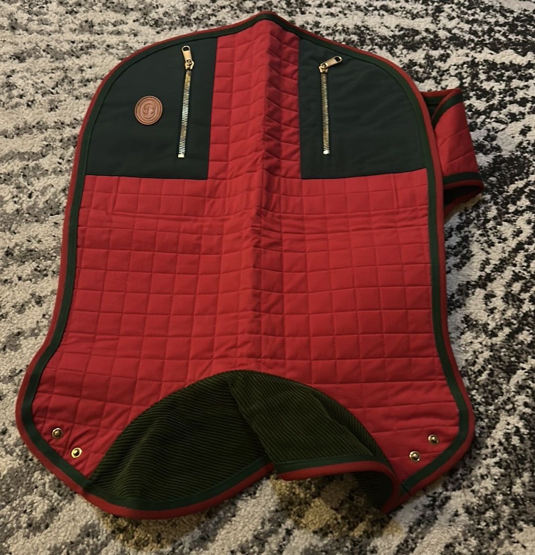 Gucci Gucci Pet Coat With Interlocking G In Red Size ONE SIZE - 2 Thumbnail