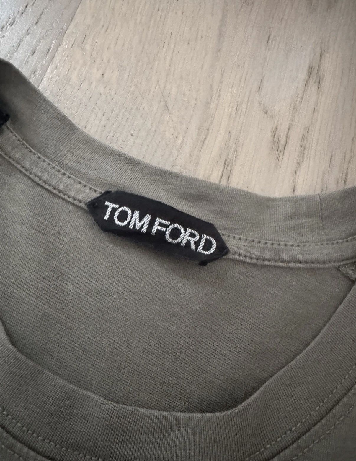 Tom Ford TOM FORD tshirt study REAL TAPE MEASUREMENTS IN PHOTOS Size US M / EU 48-50 / 2 - 2 Thumbnail