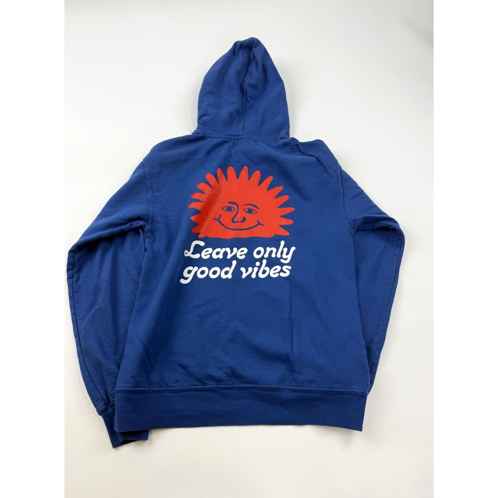 Parks Project Parks Project Hoodie Sweatshirt Mens Small Blue Fleece Pullover Good Vibes Size US S / EU 44-46 / 1 - 5 Thumbnail