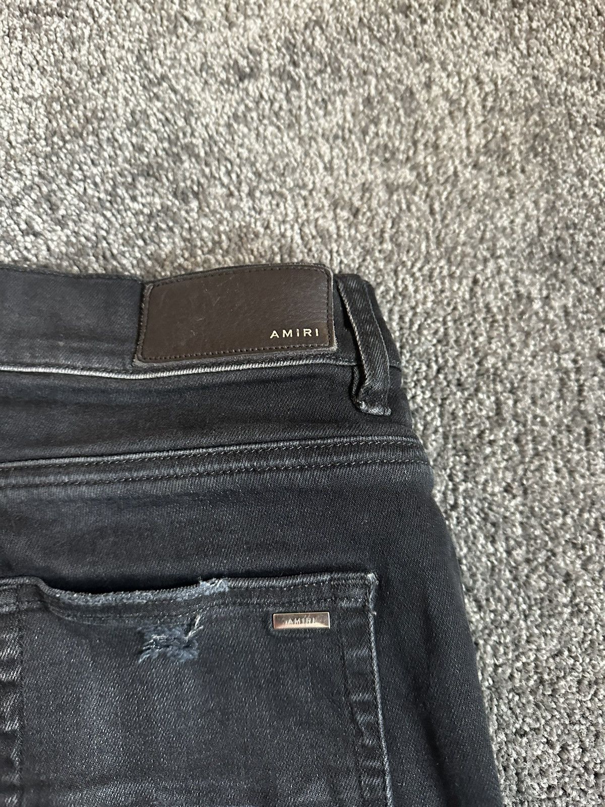 Amiri Amiri Black MX1 Jeans W32 Size US 32 / EU 48 - 9 Thumbnail