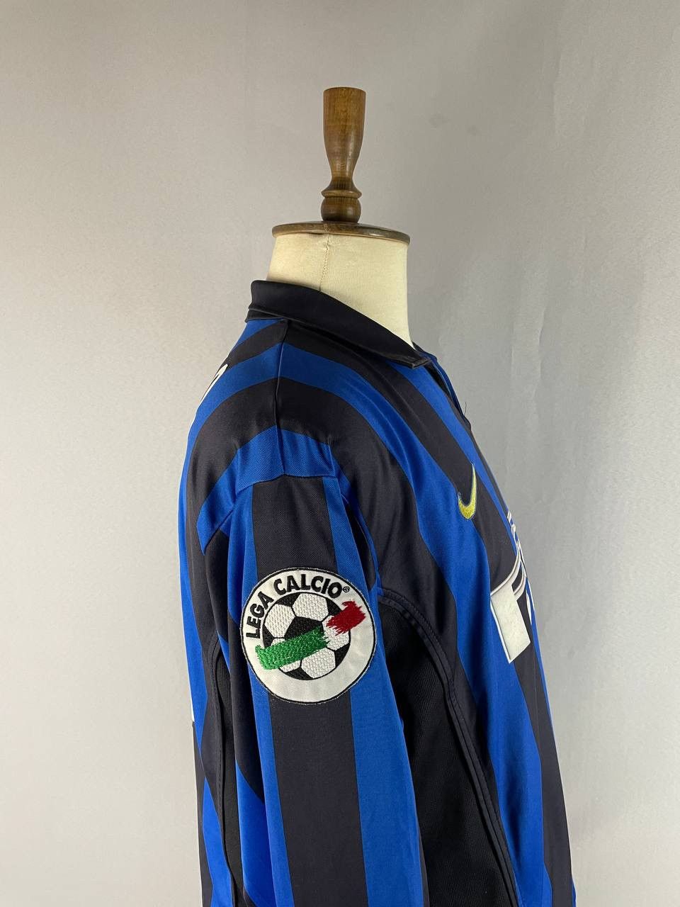 Nike Nike Vintage Long Sleeve Tee T Shirt Inter Milan 10 Baggio Size US XL / EU 56 / 4 - 8 Thumbnail
