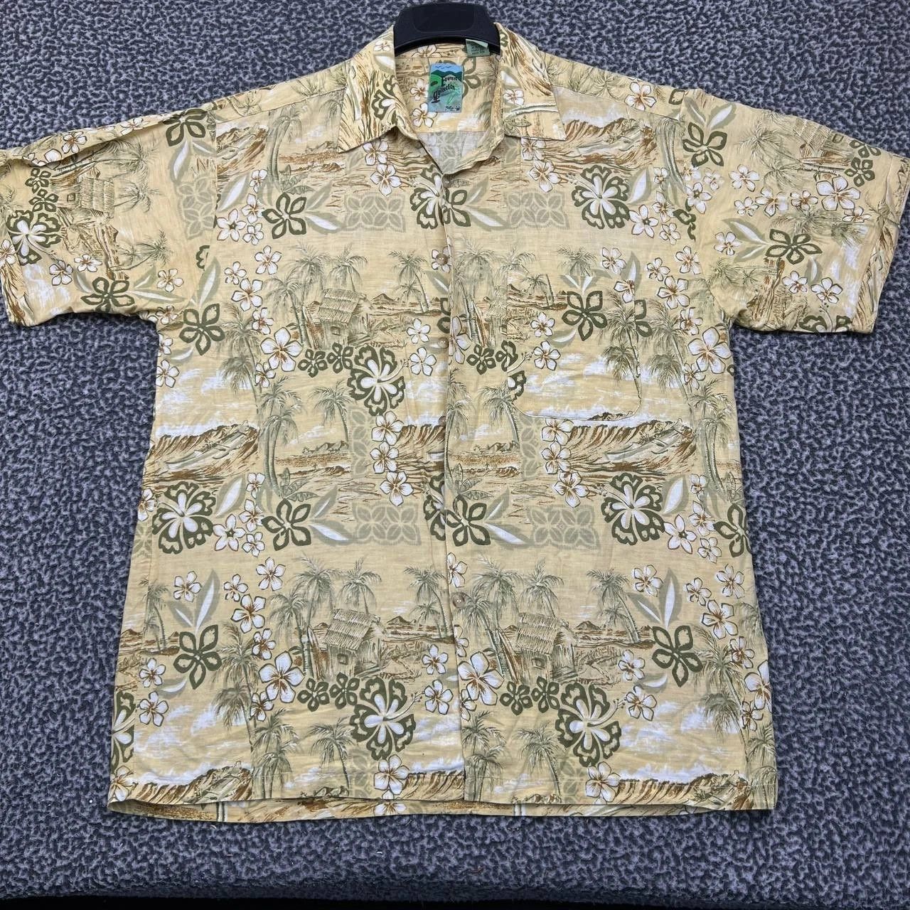 Other Forest Collection Shirt Men XL Hawaiian Button Up Collared Size US XL / EU 56 / 4 - 1 Thumbnail