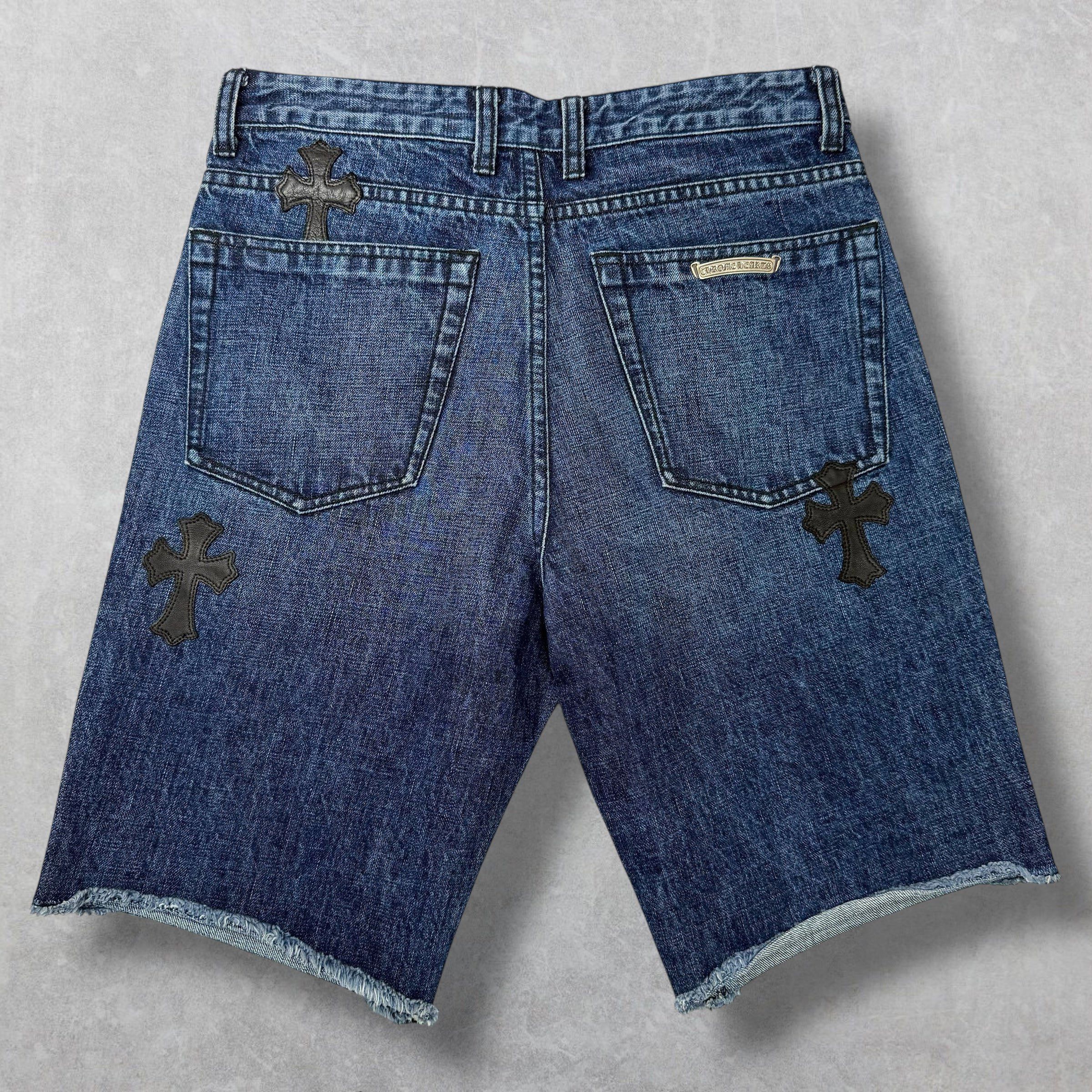 Chrome Hearts Chrome Hearts Turbo Diesel Cross Patch Shorts 28 Size US 28 / EU 44 - 2 Thumbnail