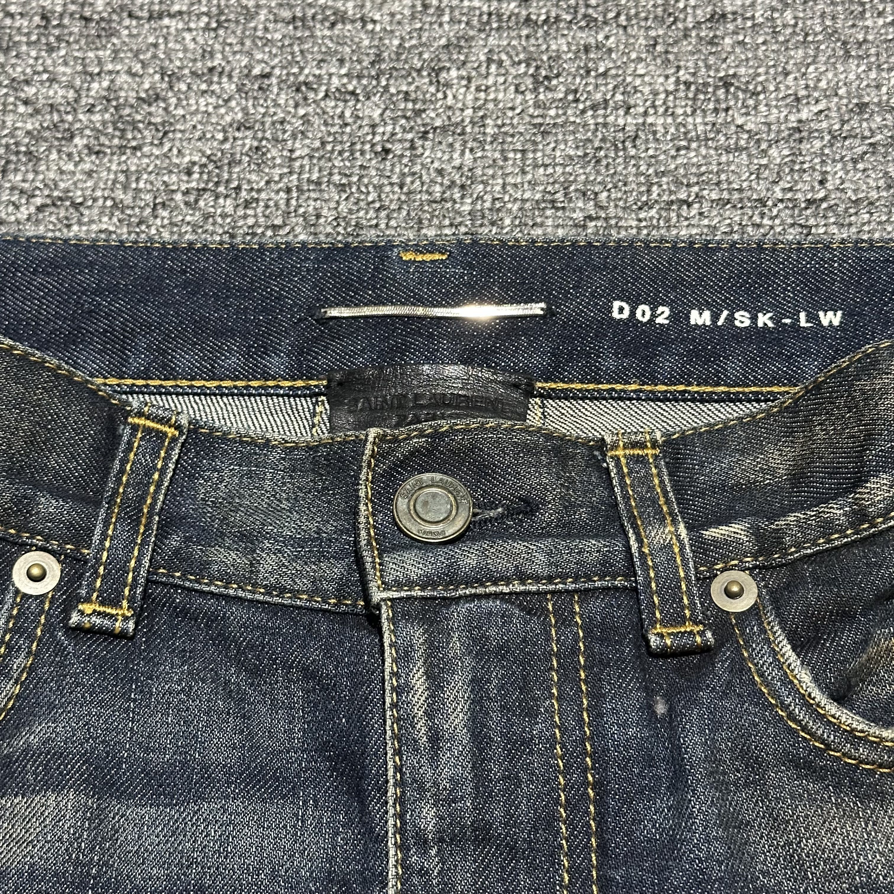 Saint Laurent Paris Saint Laurent Denim Pants Size US 28 / EU 44 - 5 Thumbnail