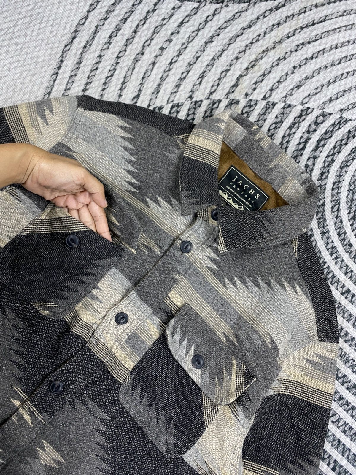 JACHS NY Vintage Jachs NY Navajo Buttoned Wool Jacket Size US L / EU 52-54 / 3 - 8 Thumbnail