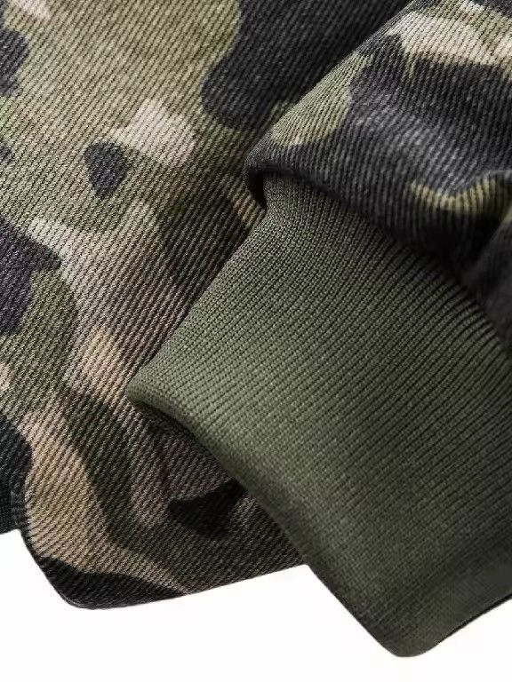 Japanese Brand × Vintage Camouflage Leaves Graphic Oversized Hoodie Size US L / EU 52-54 / 3 - 6 Thumbnail