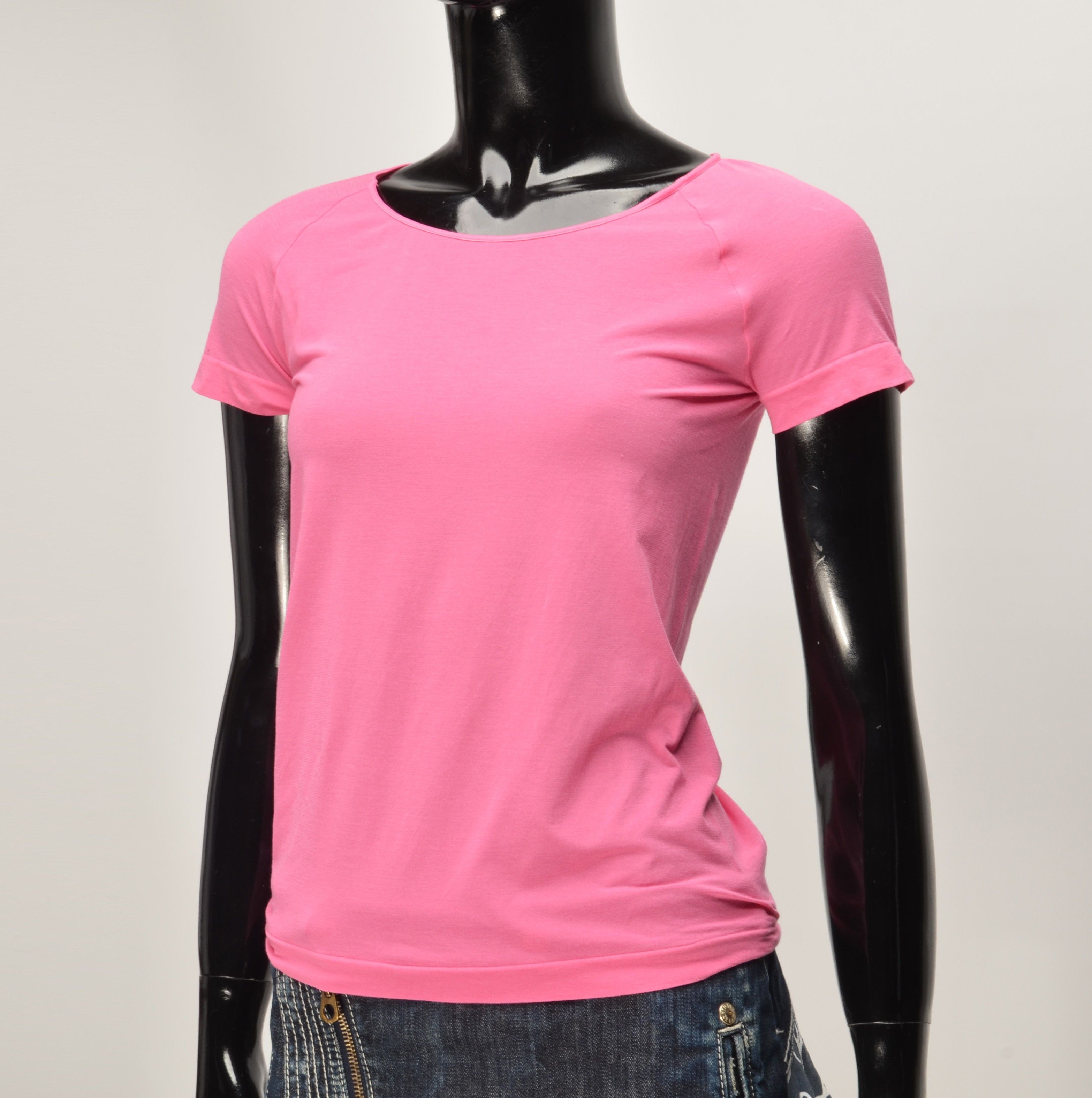 Wolford Wolford Neon Pink Basic Y2K Slim Fit Minimalist Top Size S / US 4 / IT 40 - 2 Thumbnail