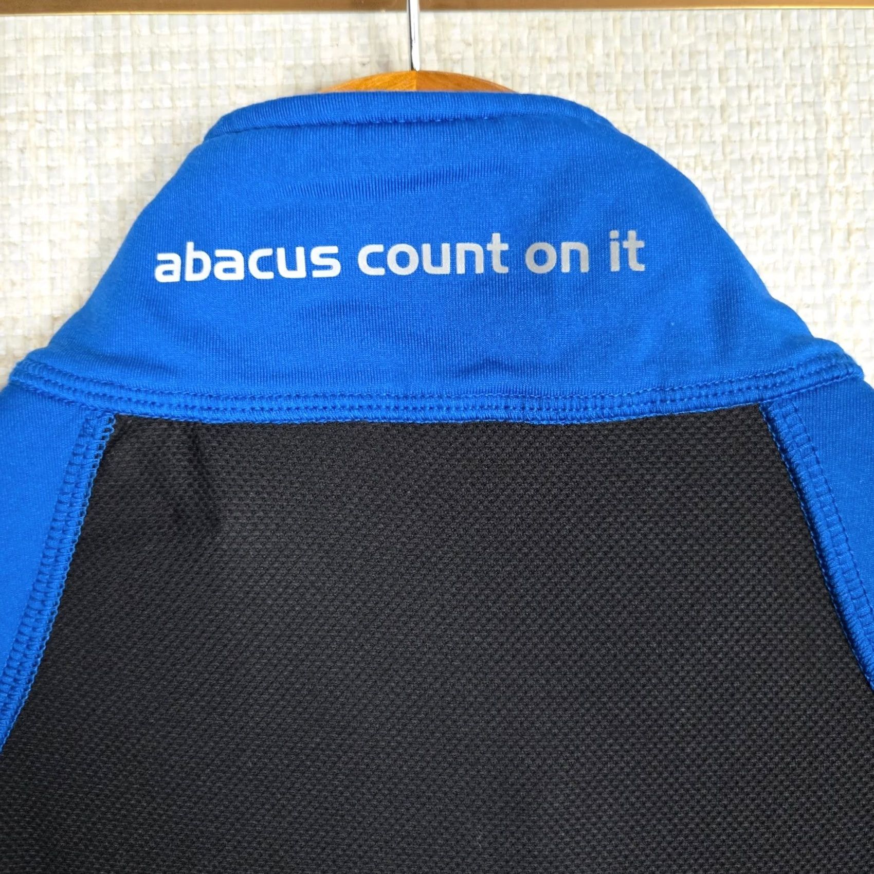 Vintage ABACUS Mens 1/4 Zip Pullover Shirt Long Sleeve Golf Performance Blue XS? Size US S / EU 44-46 / 1 - 7 Thumbnail