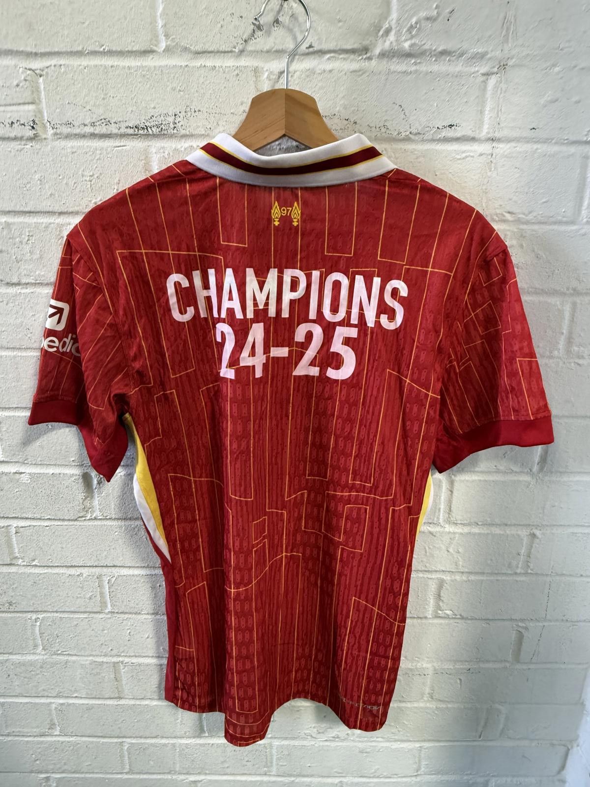 Nike Liverpool FC 2024-25 Champions Home Jersey Size US M / EU 48-50 / 2 - 3 Thumbnail