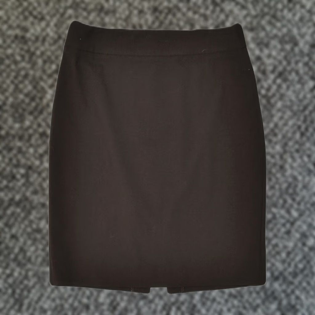 Zara ZARA Womens Pencil Skirt Brown Polyester Small W29 EU 38 Size 28" / US 6 / IT 42 - 1 Thumbnail