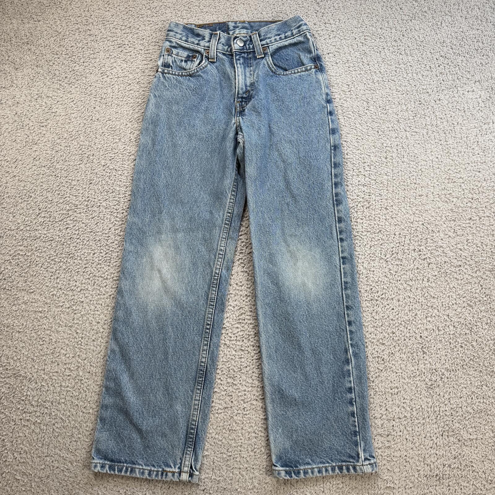Levi's Levis 550 Relaxed Fit Slim Light Wash Jeans Youth 10 Y2K Size US 26 / EU 42 - 1 Thumbnail