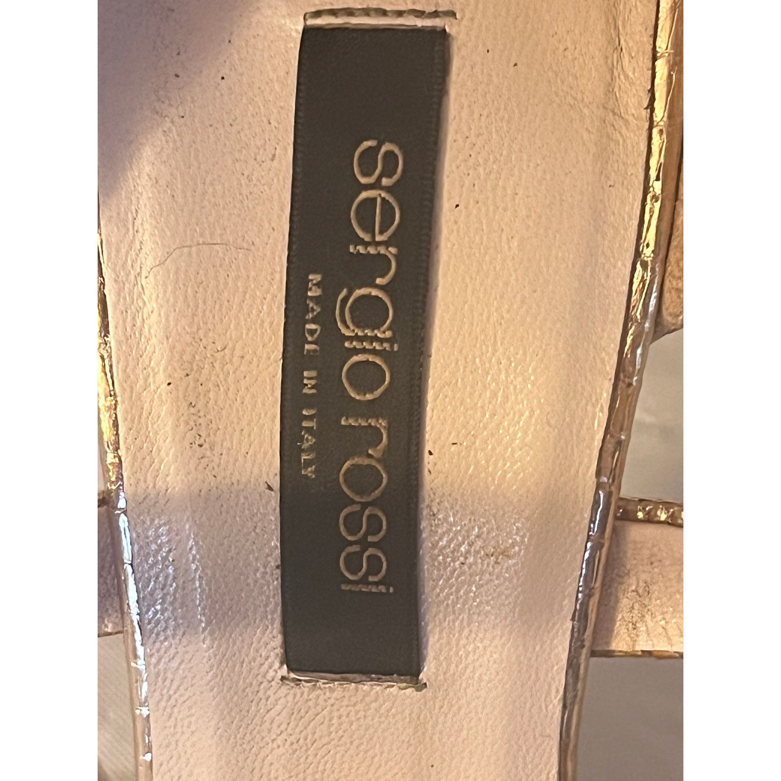 Sergio Rossi Sergio Rossi Rose Gold Pumps Womens Size 35 US: 5 Round Toe Size US 5 / IT 35 - 8 Thumbnail