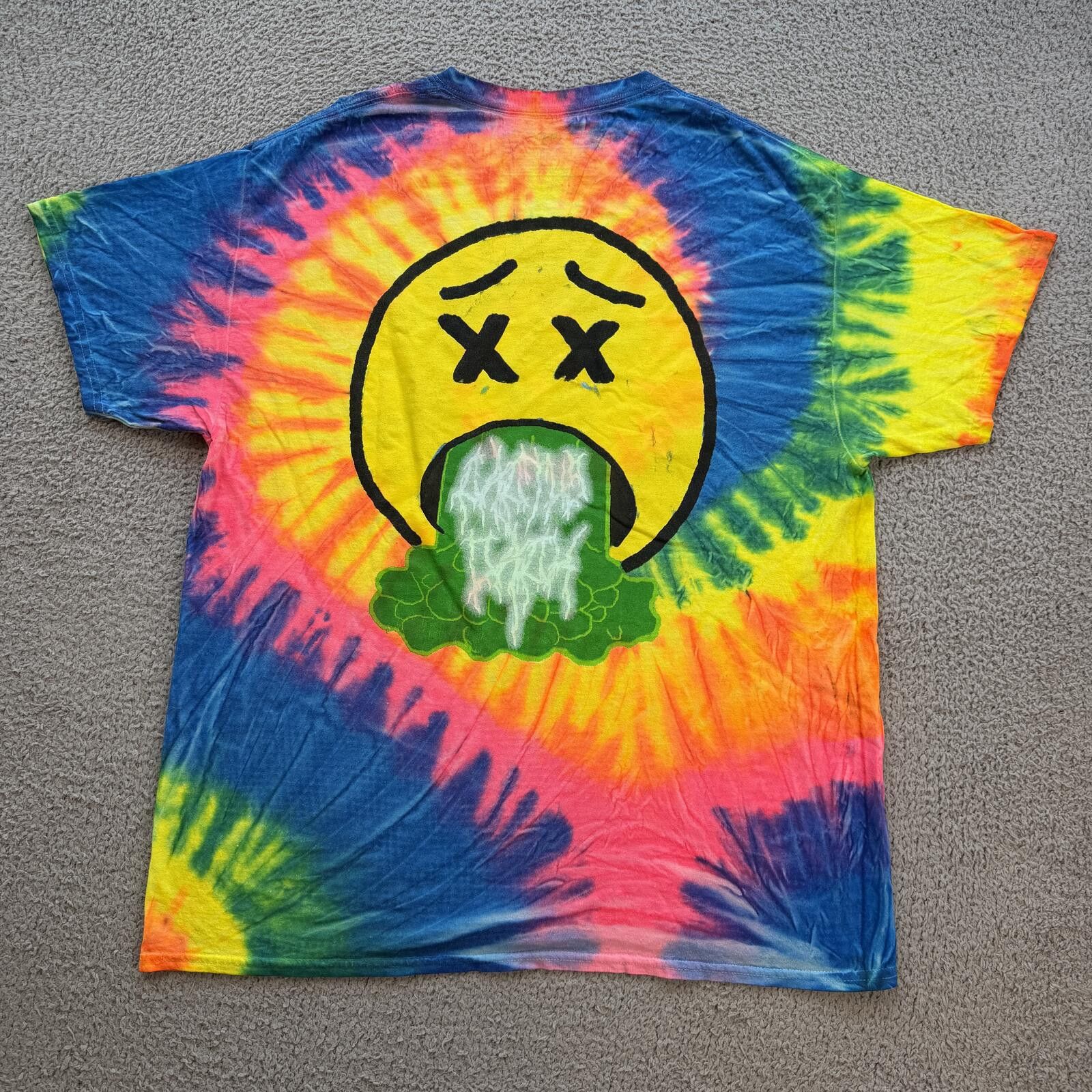 Other Travis Scott Astroworld Wish You Were Here Tie Dye T Shirt Size US XL / EU 56 / 4 - 1 Thumbnail