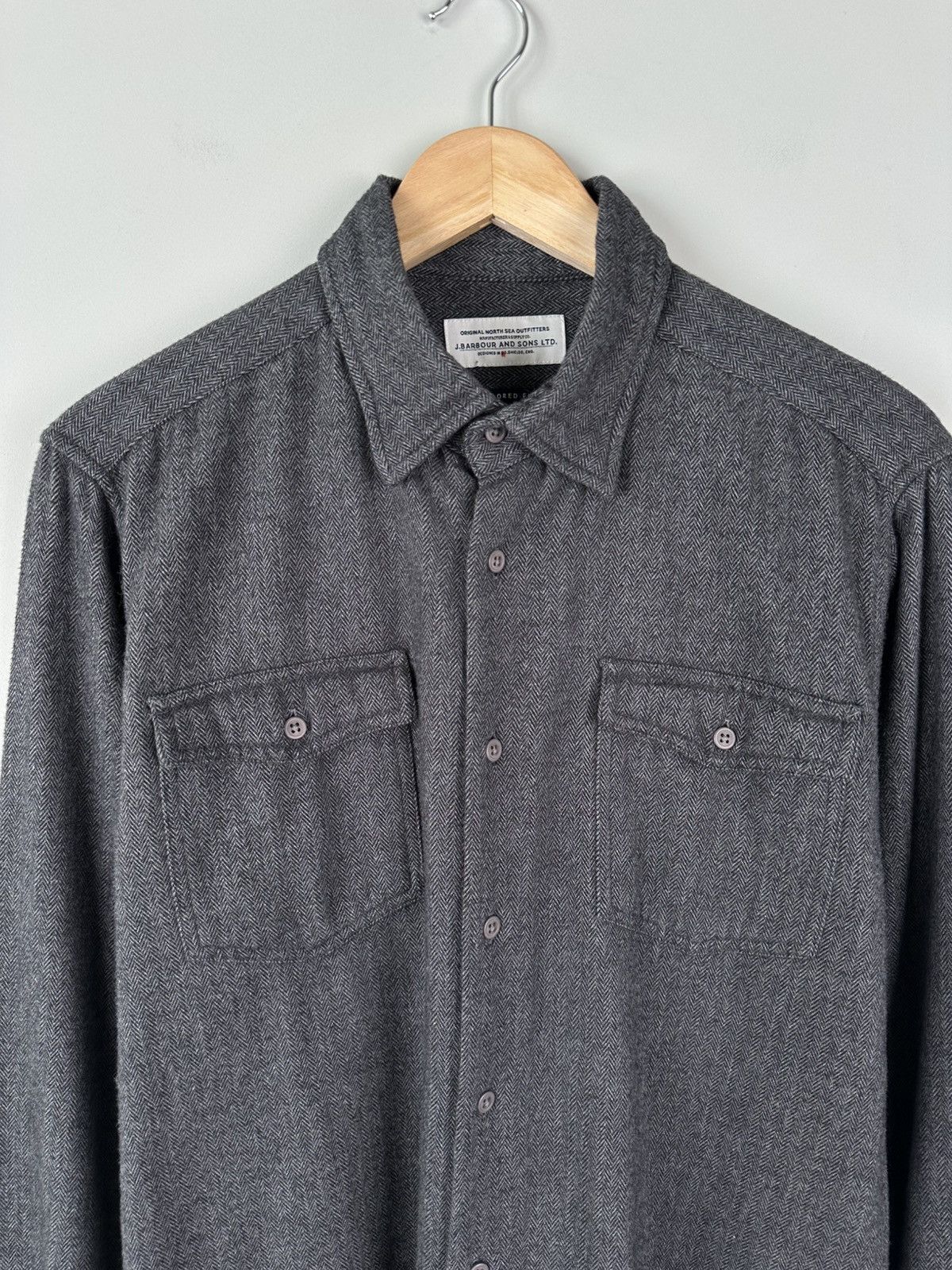 Barbour Barbour International Flannel Shirt Button Up Size US M / EU 48-50 / 2 - 3 Thumbnail