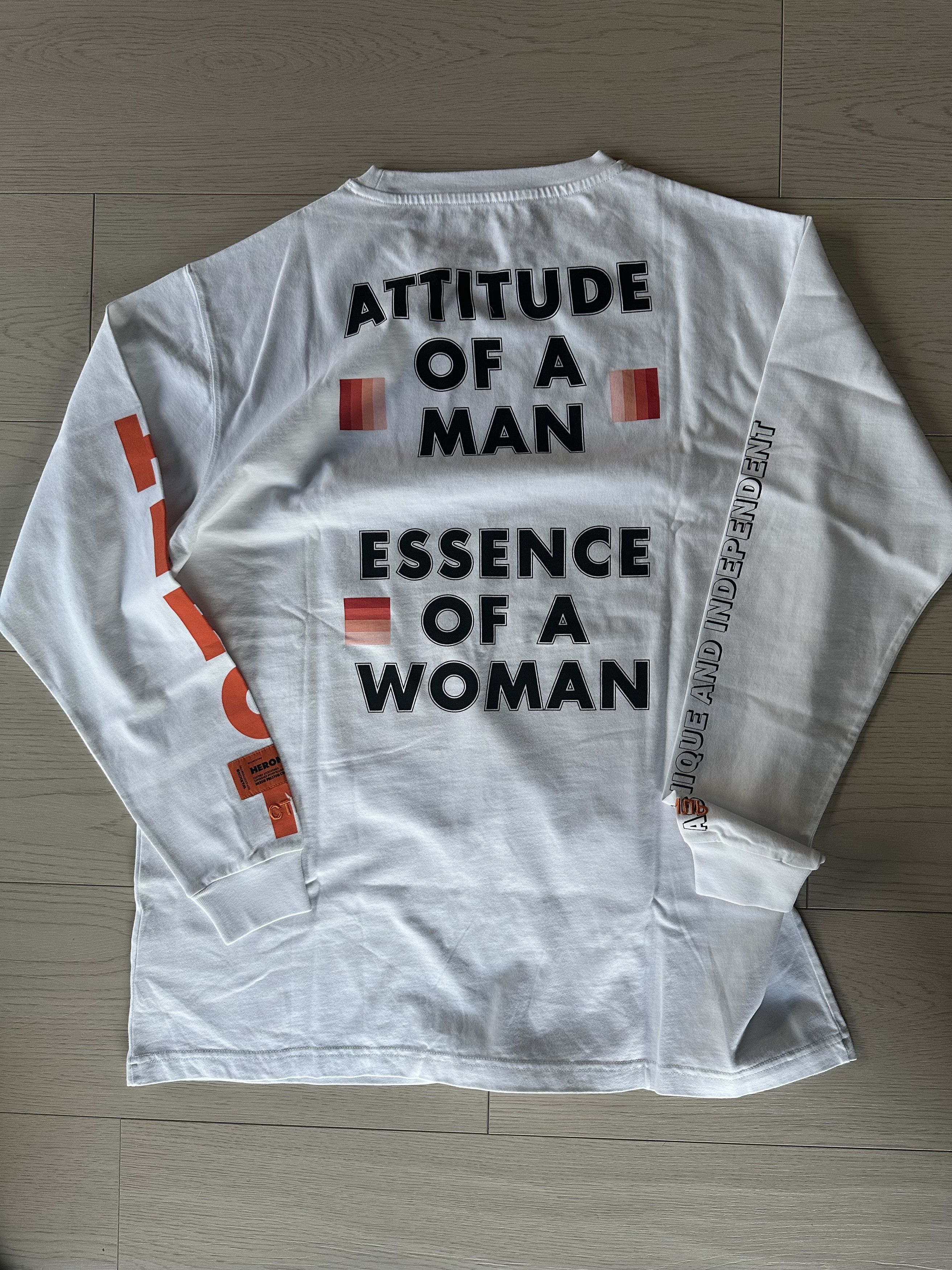 Heron Preston HERON PRESTON LONGSLEEVE CREWNECK Size US M / EU 48-50 / 2 - 5 Thumbnail