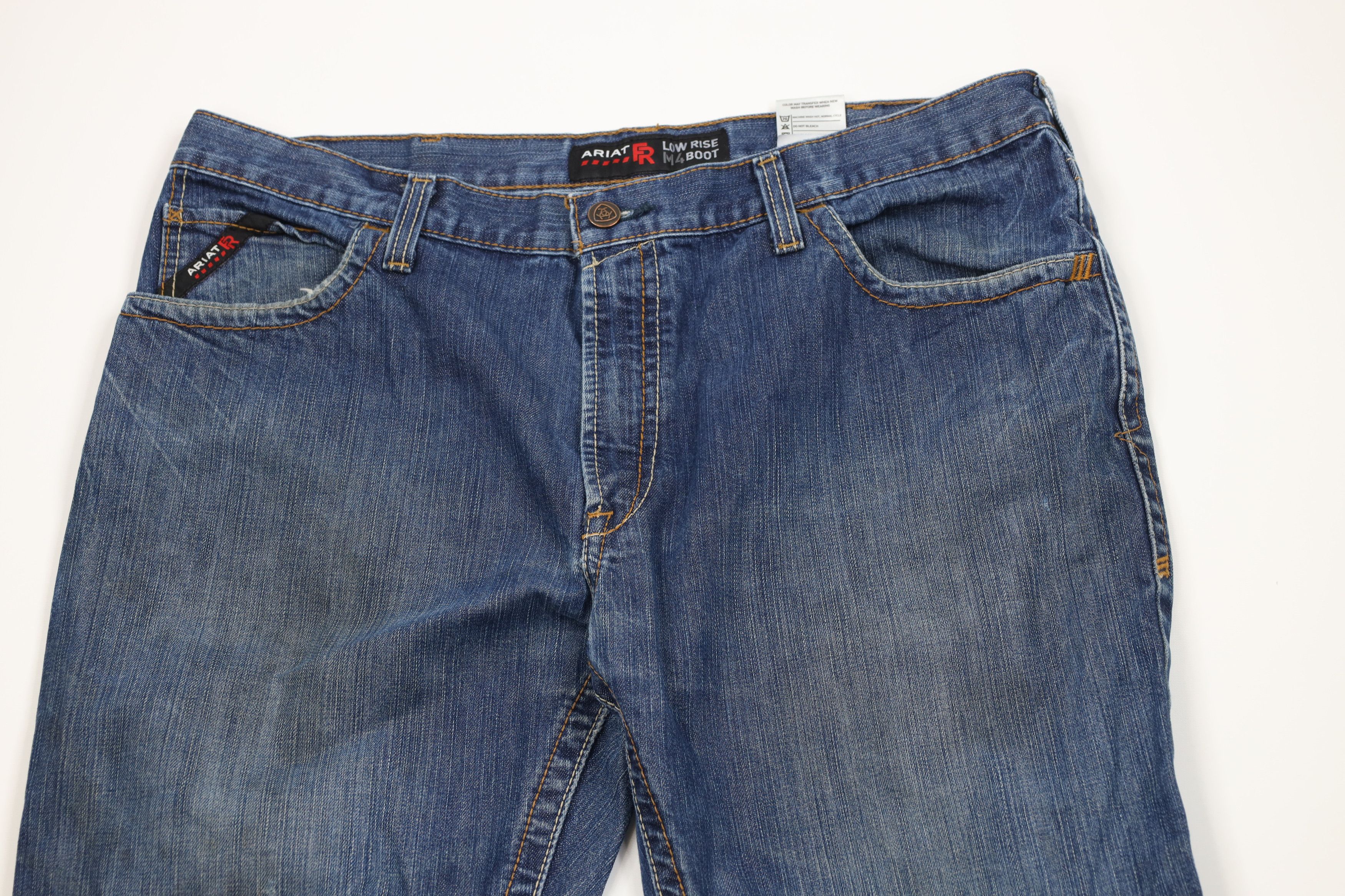 Ariat Ariat FR Fire Resistant Low Rise M4 Bootcut Denim Jeans Size US 40 / EU 56 - 2 Thumbnail