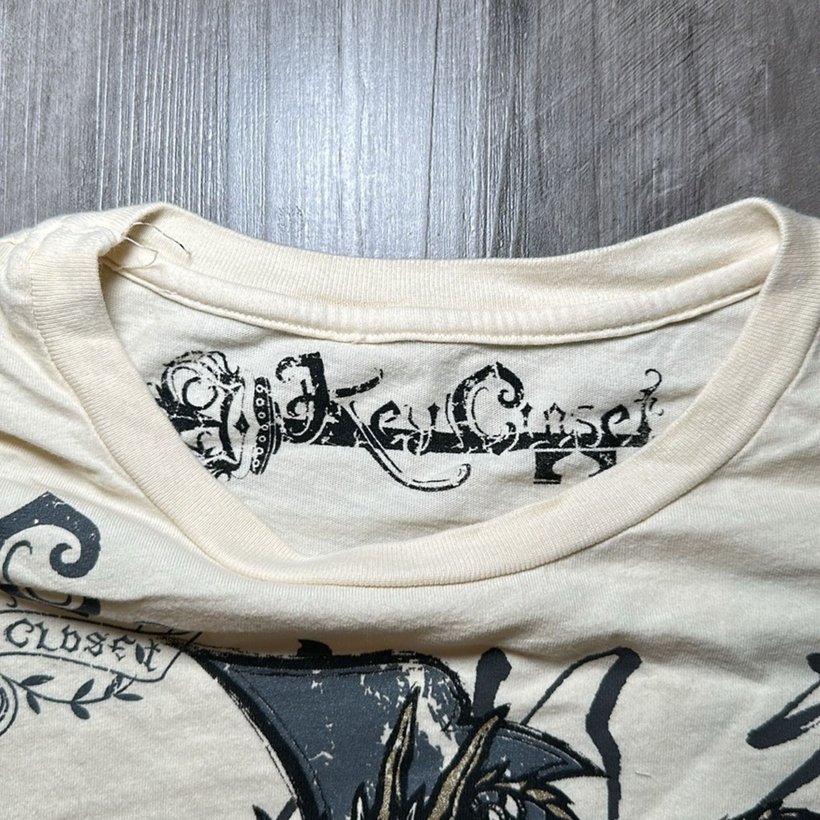 Other Key Closet Samurai Skull Y2K Tee - Medium Size US M / EU 48-50 / 2 - 6 Thumbnail