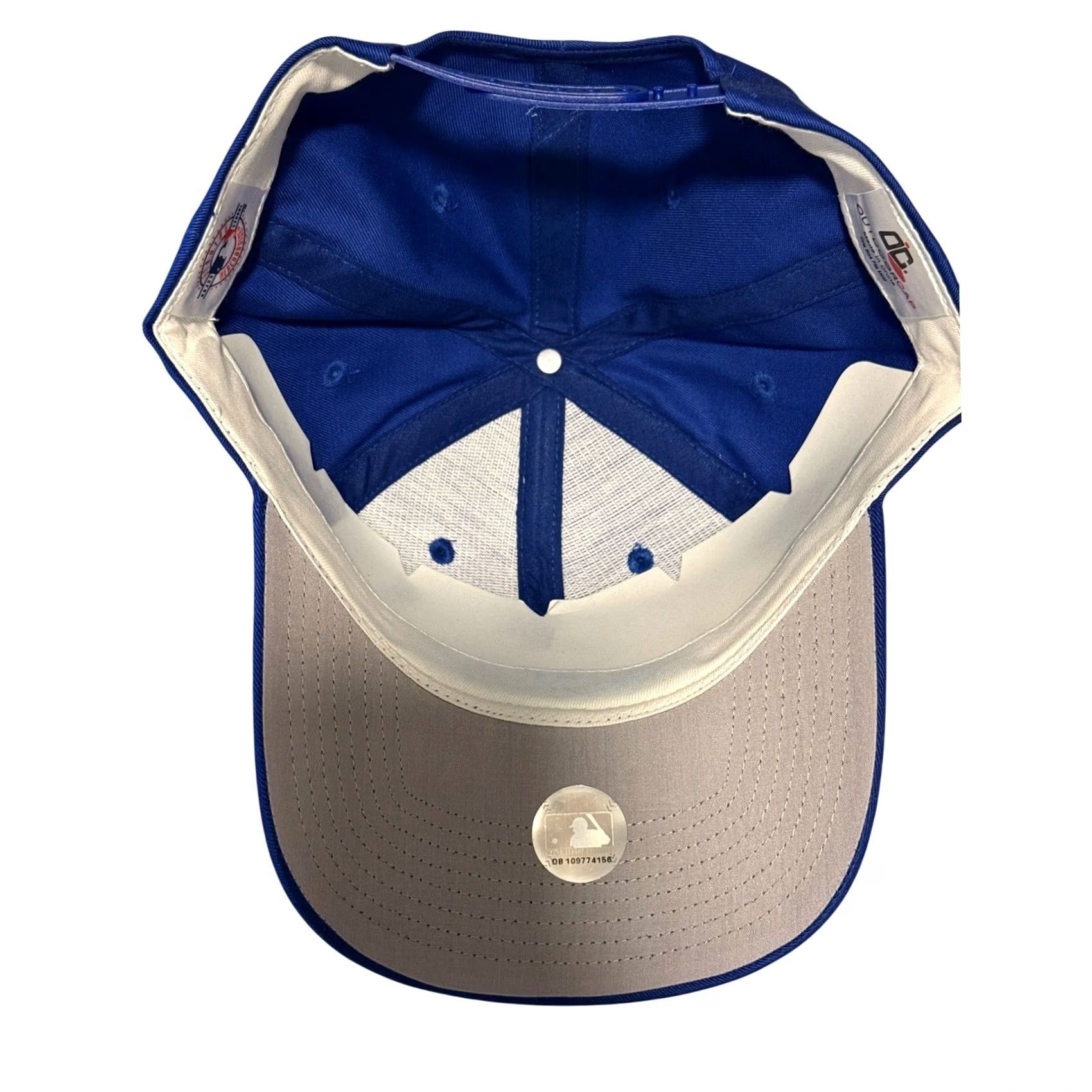 MLB VINTAGE Toronto Blue Jays Hat Mens OSFM Blue Snapback MLB Outdoor Cap Continuous Size ONE SIZE - 3 Thumbnail