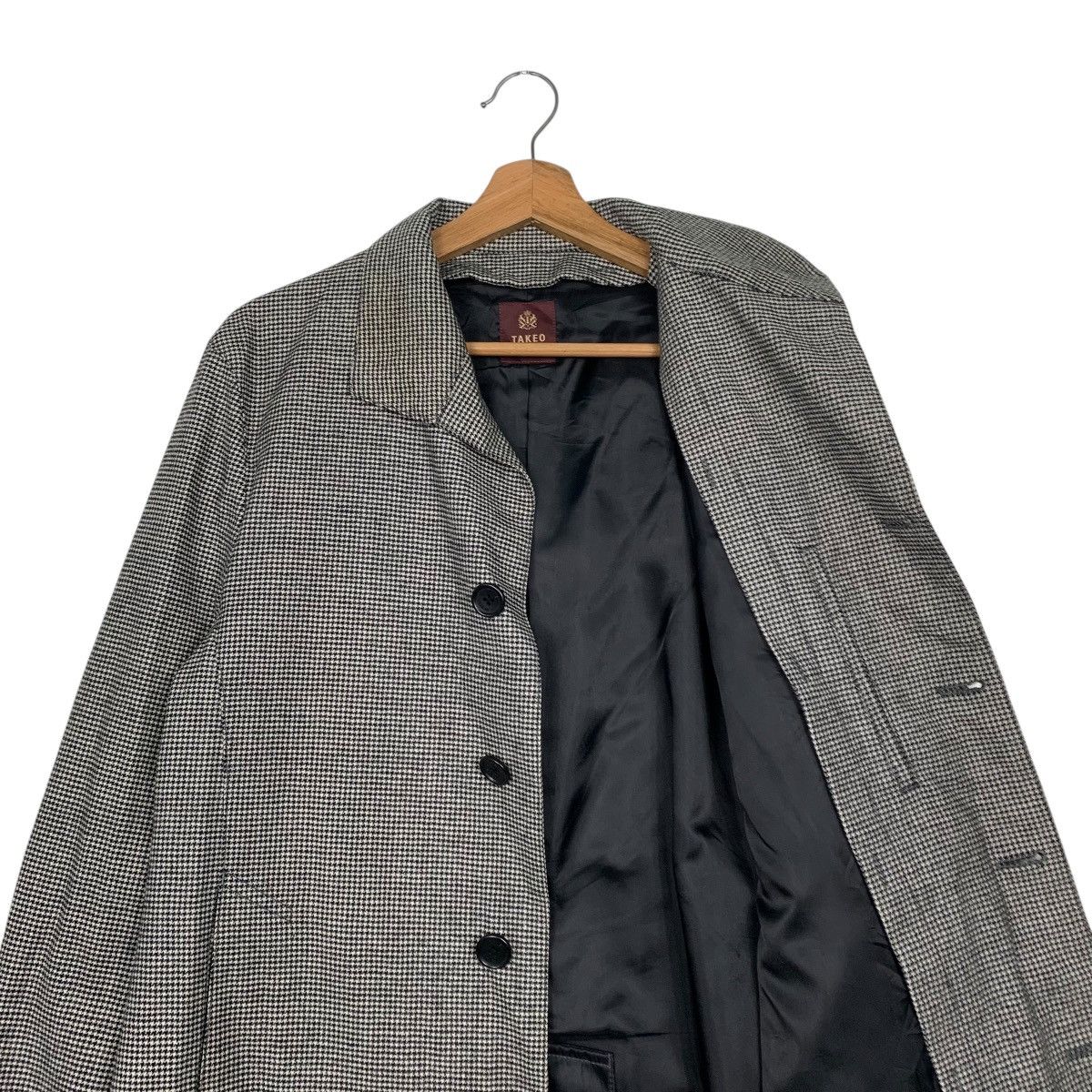 Takeo Kikuchi Takeo Kikuchi Houndstooth Jacket Size US M / EU 48-50 / 2 - 10 Thumbnail