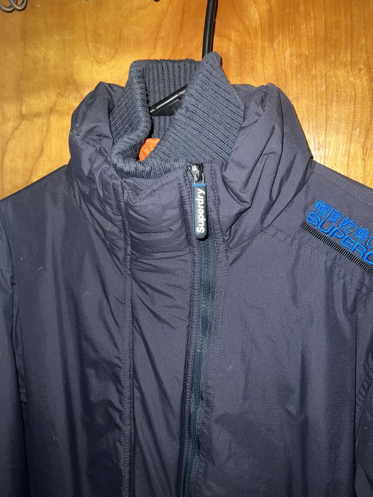 Superdry SuperDry Men’s Windcheater Jacket, Grey/Blue Size US M / EU 48-50 / 2 - 4 Thumbnail